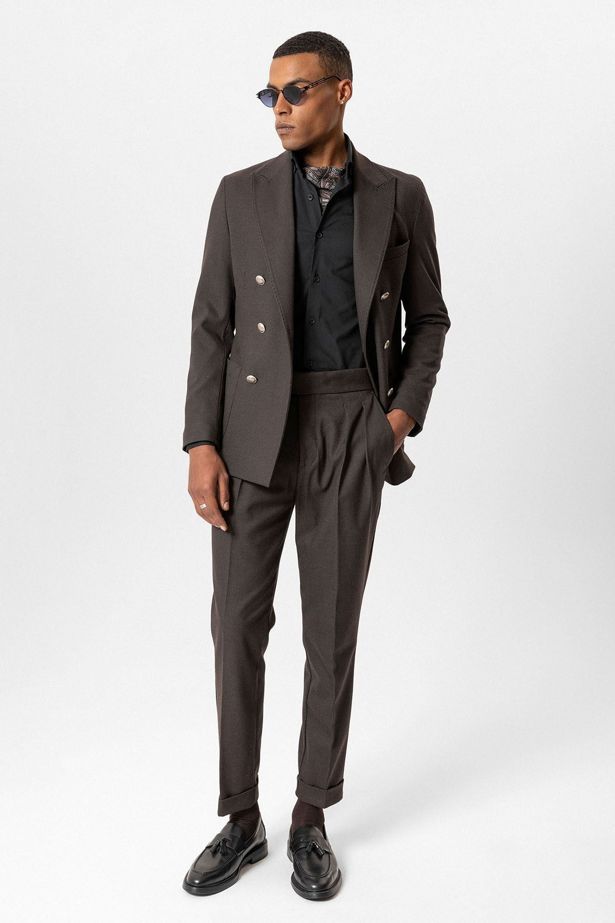 Antioch Unlined Double-Breasted Men's Blazer Jacket