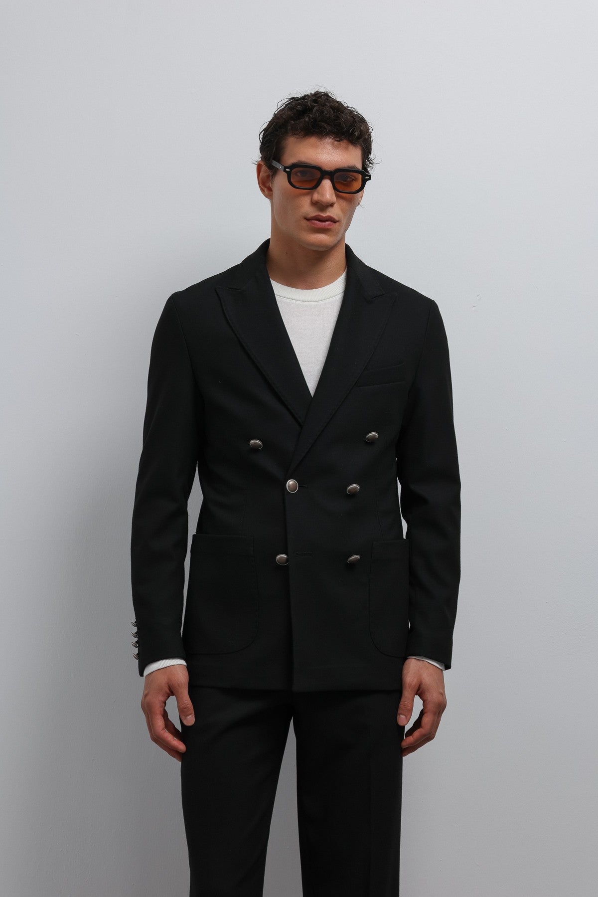 Antioch Unlined Double-Breasted Men's Blazer Jacket