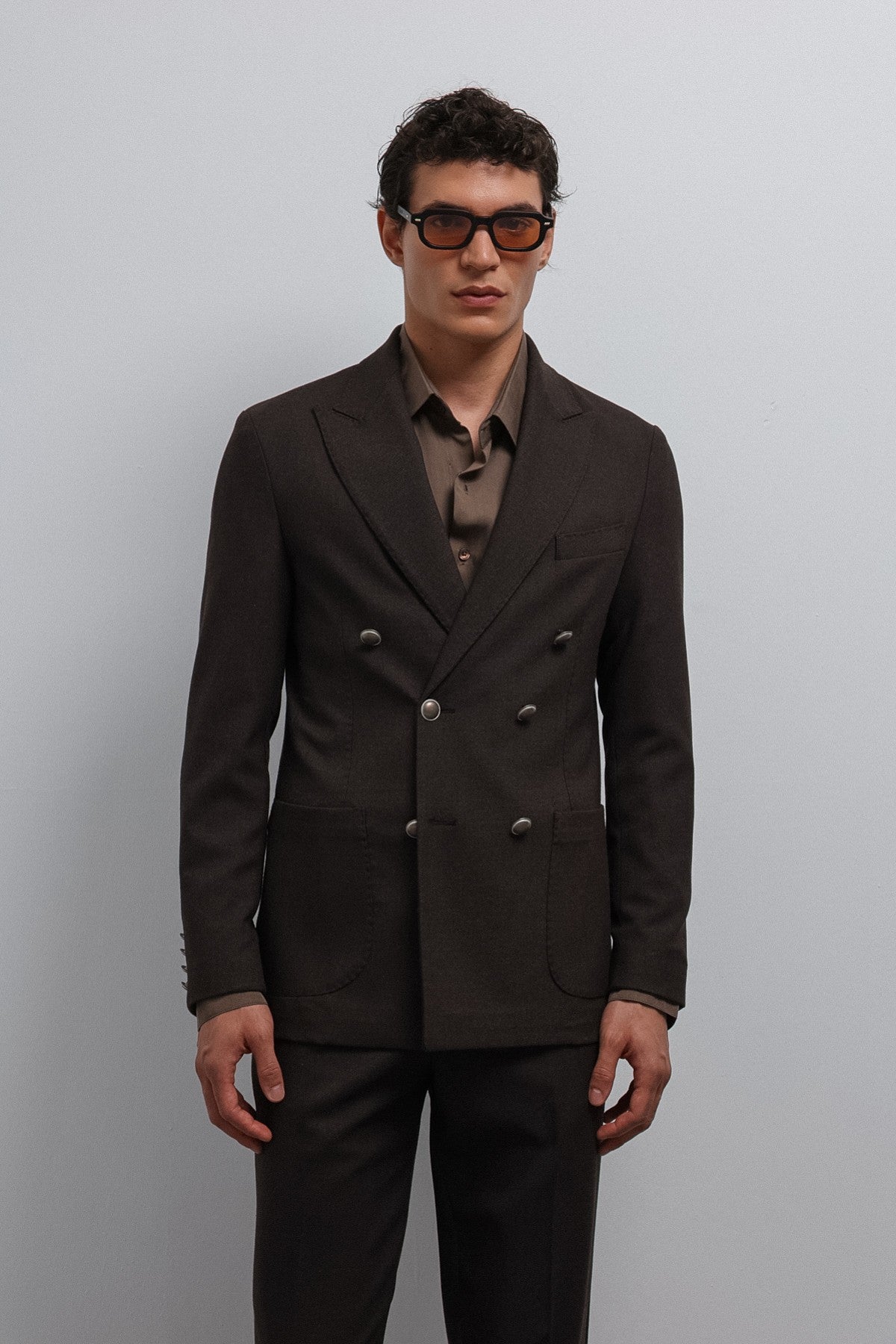 Antioch Unlined Double-Breasted Men's Blazer Jacket