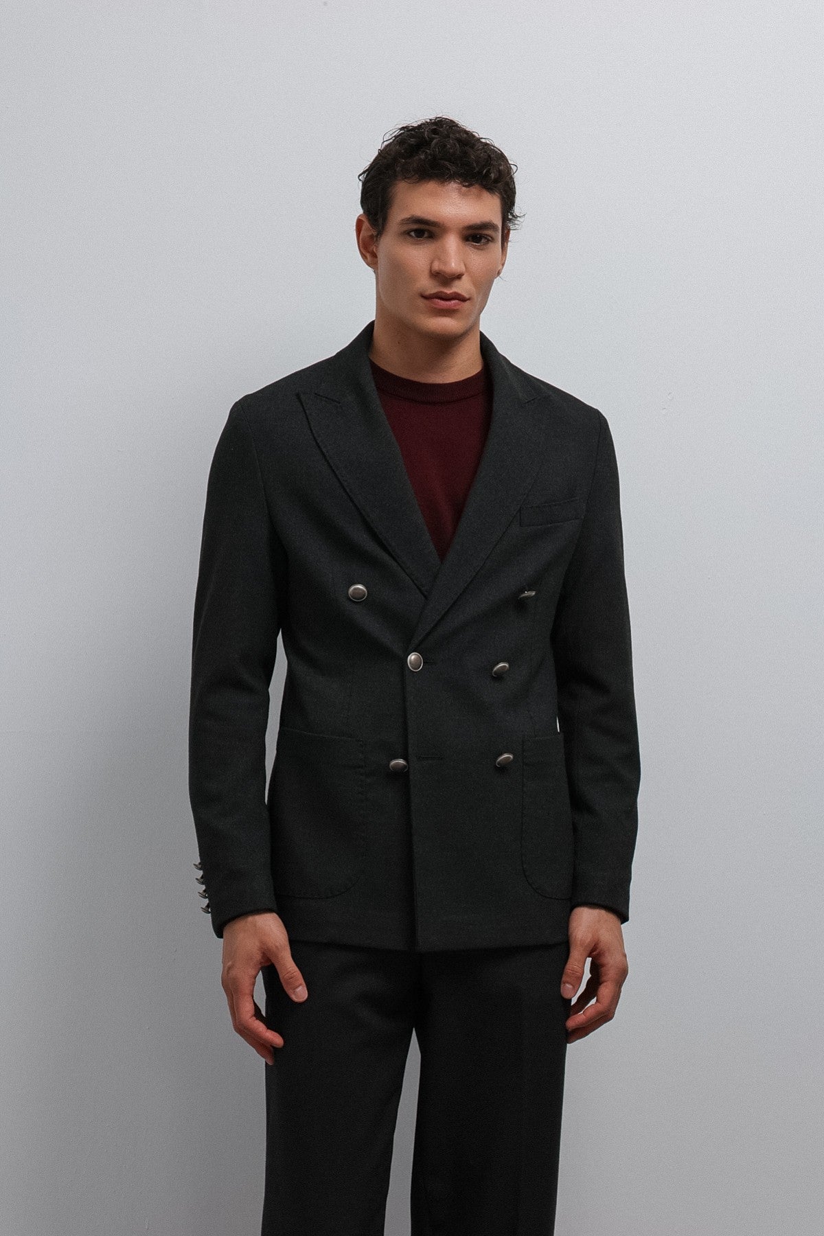 Antioch Unlined Double-Breasted Men's Blazer Jacket
