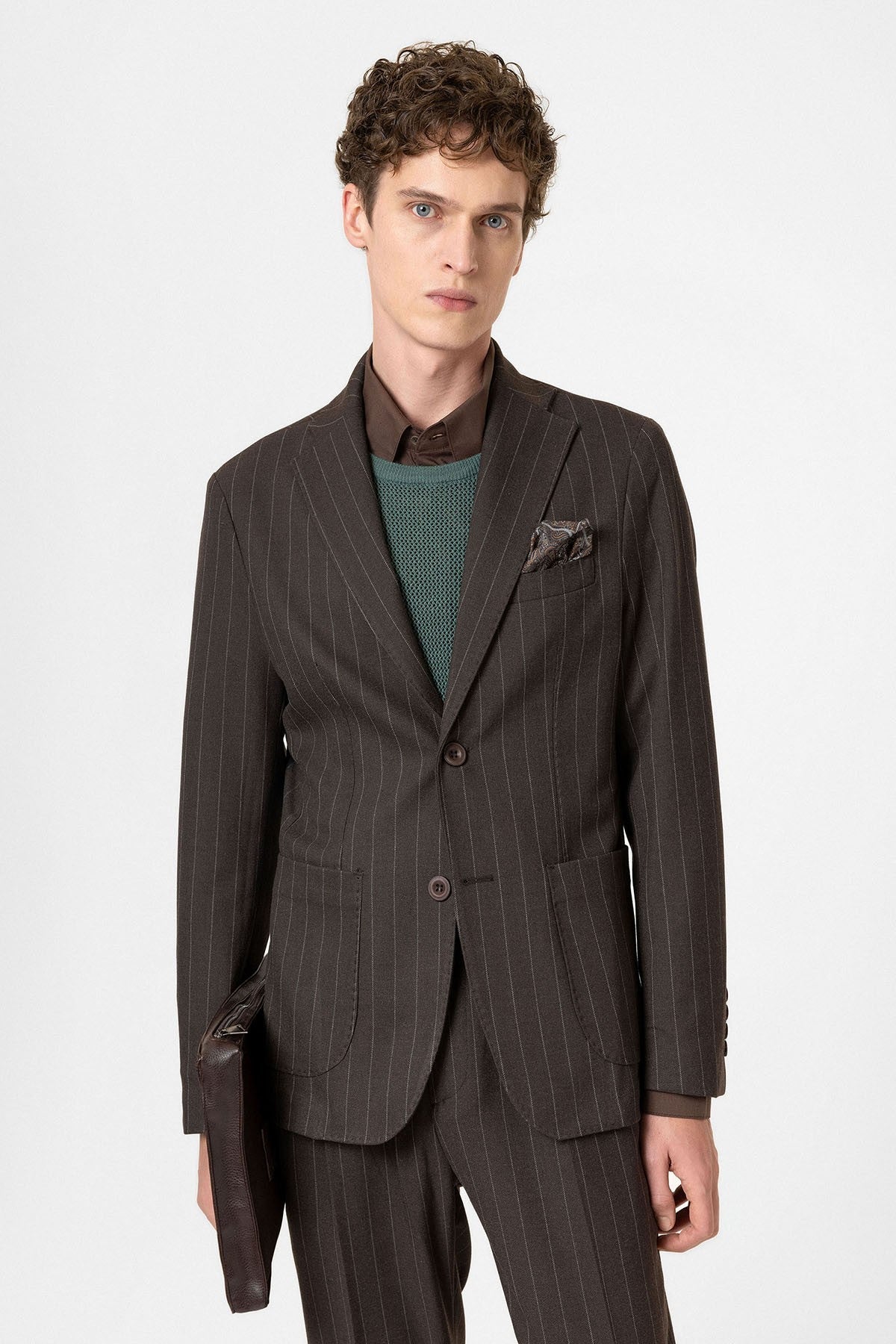 Antioch Slim-Fit Striped Men's Blazer