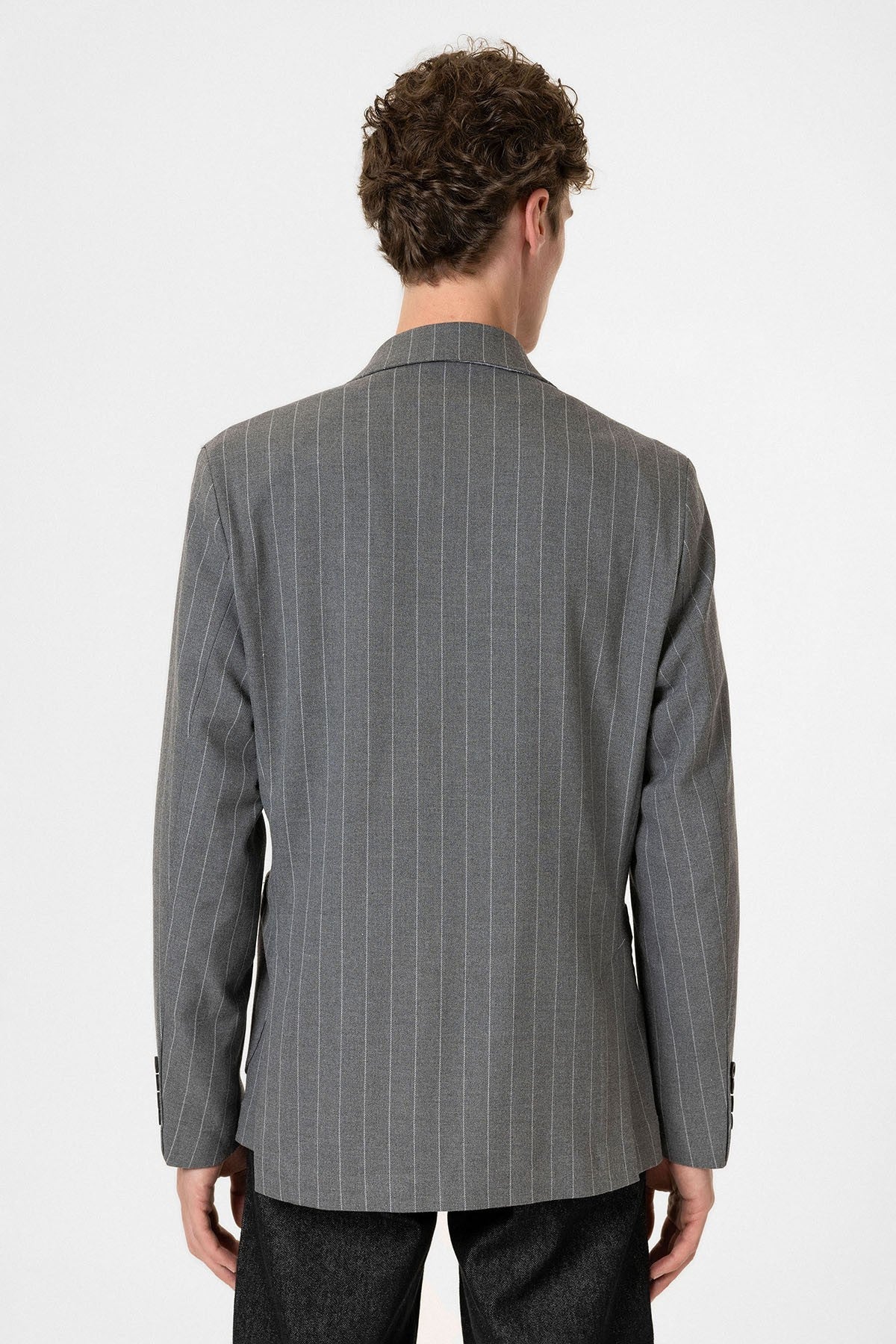 Antioch Slim-Fit Striped Men's Blazer