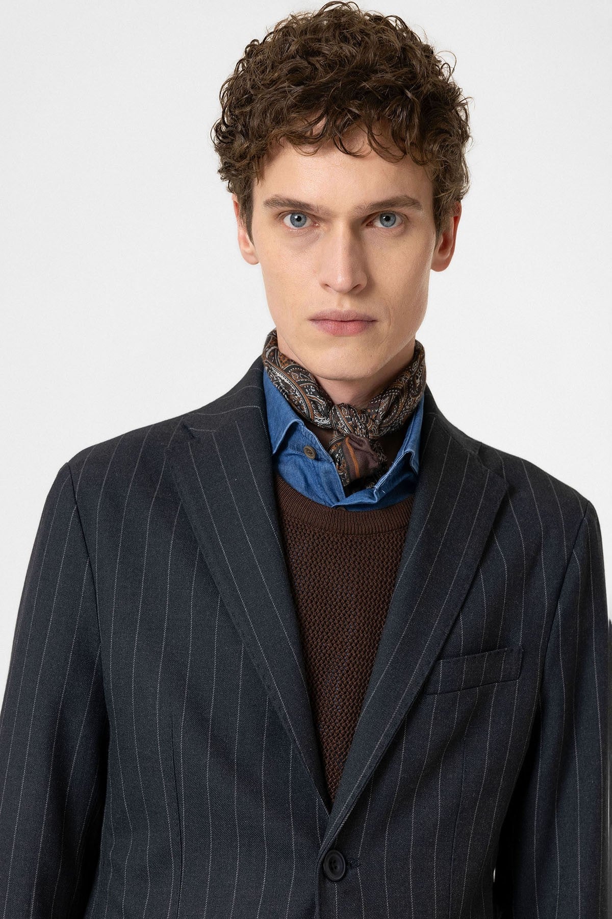 Antioch Slim-Fit Striped Men's Blazer
