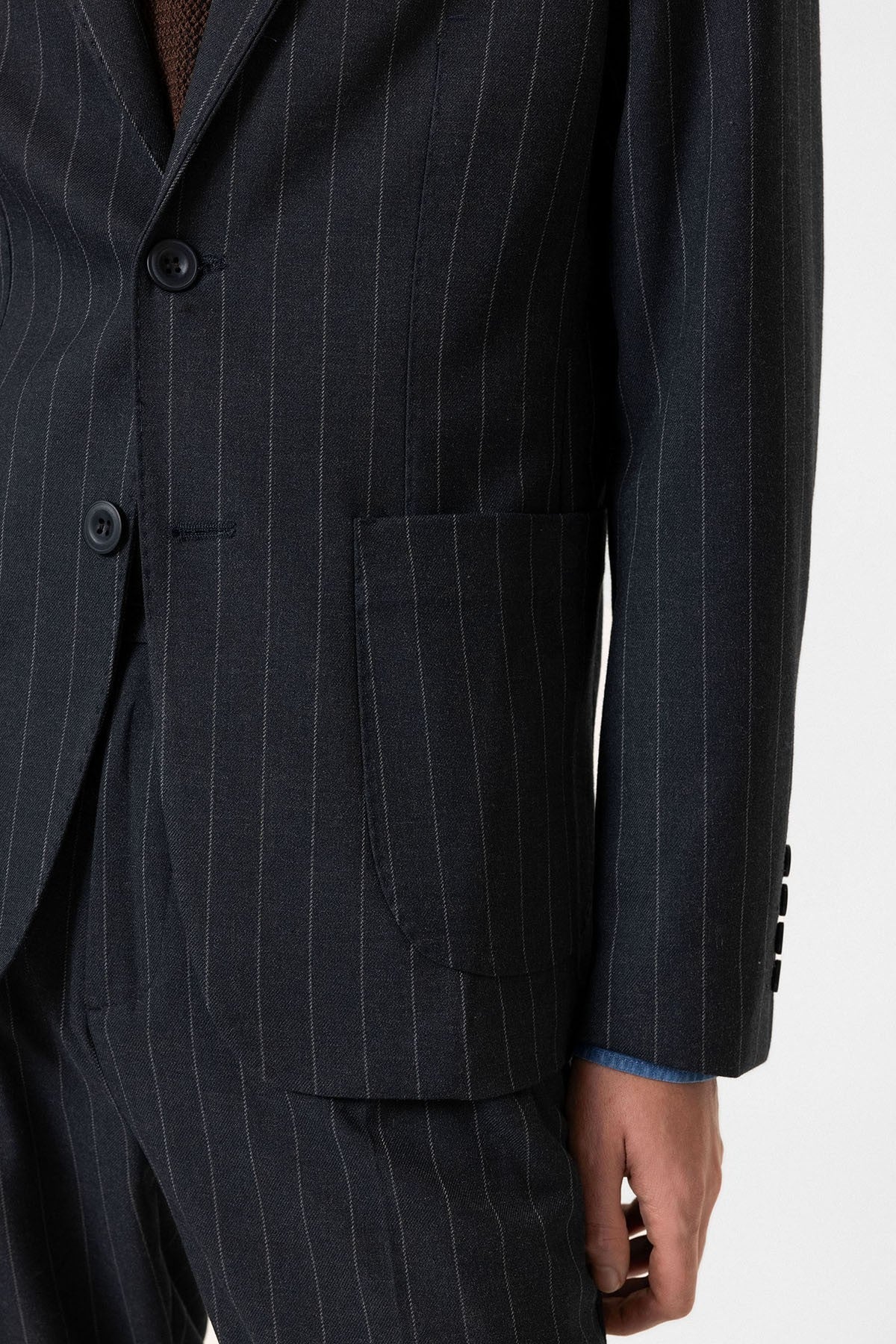 Antioch Slim-Fit Striped Men's Blazer