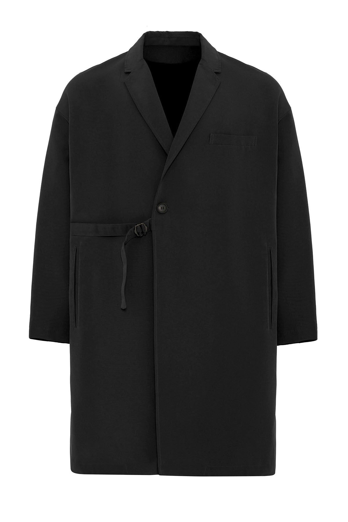Antioch Toka Men's Trench Coat with Detailed Design