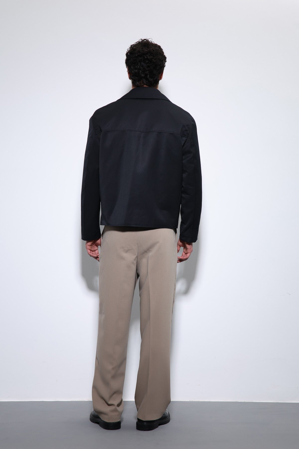 Antioch Crop Fit Men's Trench Coat