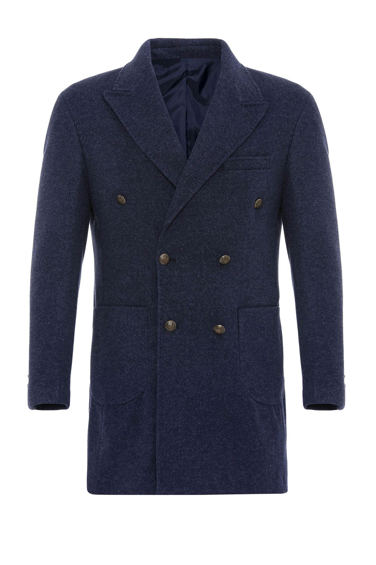 Antioch Cross-Over Closure Pouch-Pocket Men's Coat