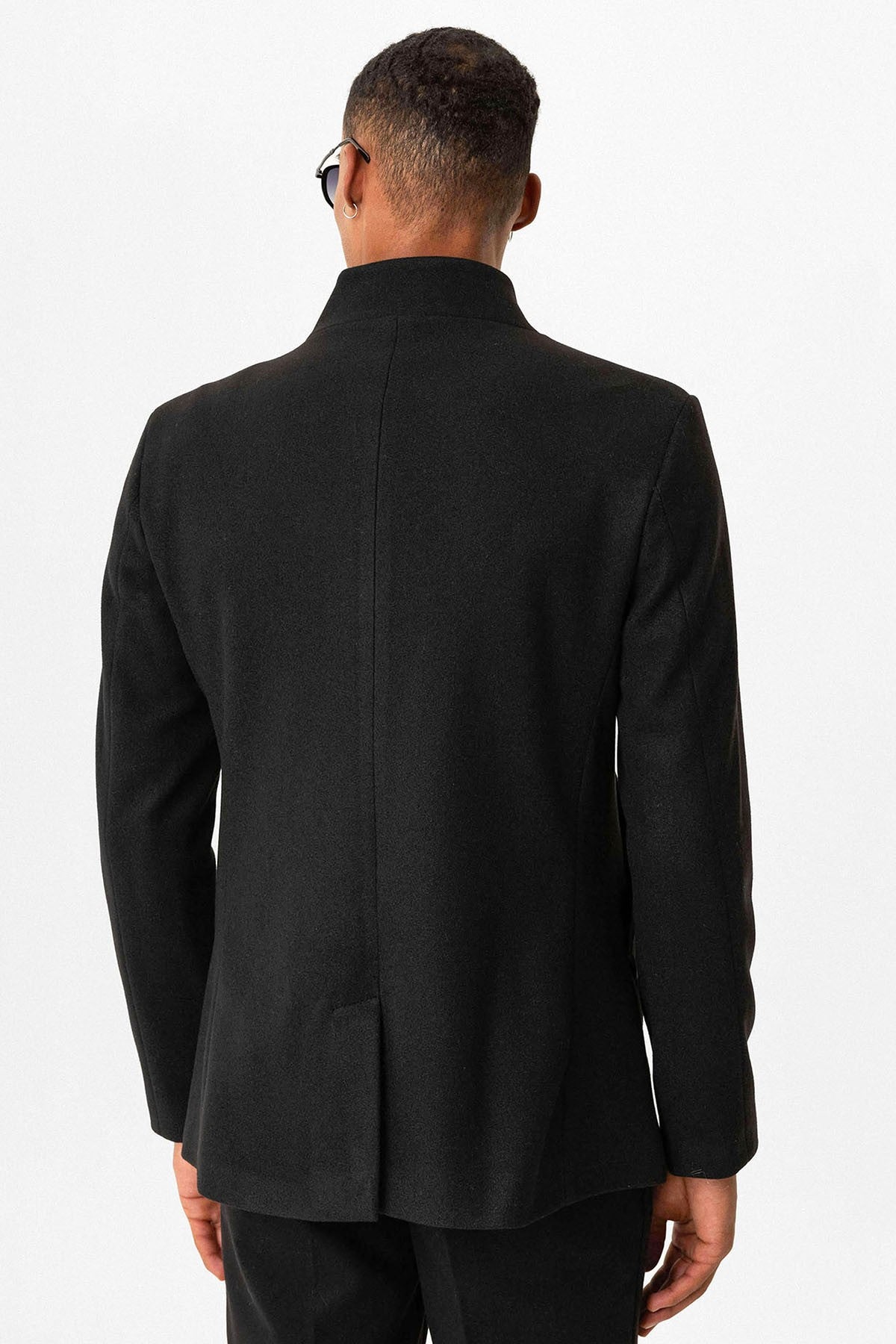 Antioch Slim-Fit Stand-Up Collar Men's Coat