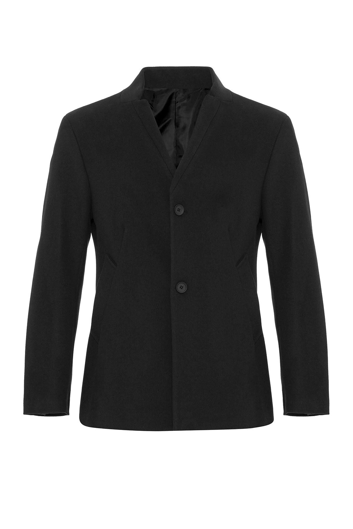 Antioch Slim-Fit Stand-Up Collar Men's Coat