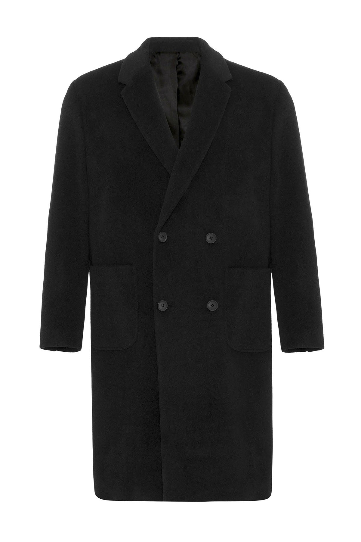 Antioch Textured Double-Breasted Men's Coat