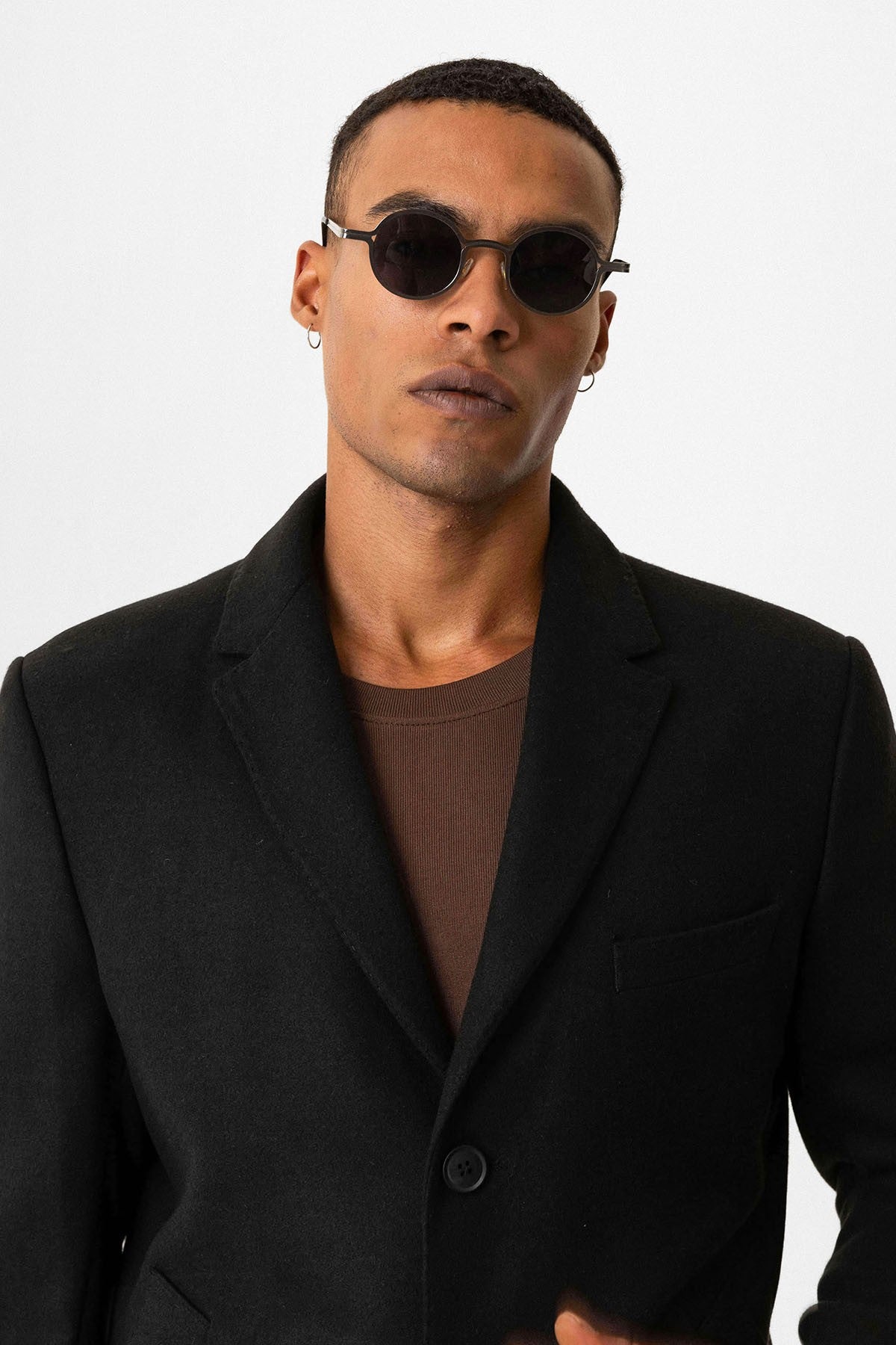 Antioch Slim-Fit Jacket-Collar Men's Coat