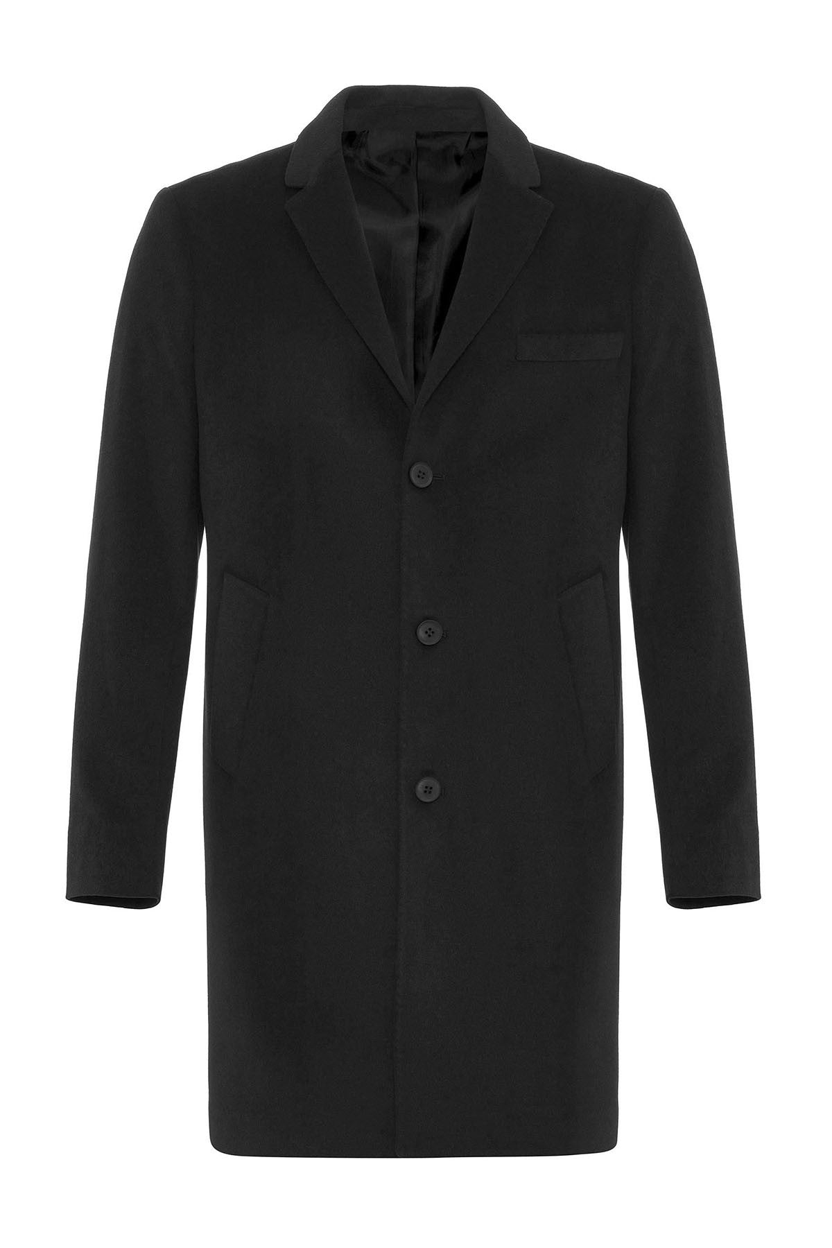 Antioch Slim-Fit Jacket-Collar Men's Coat