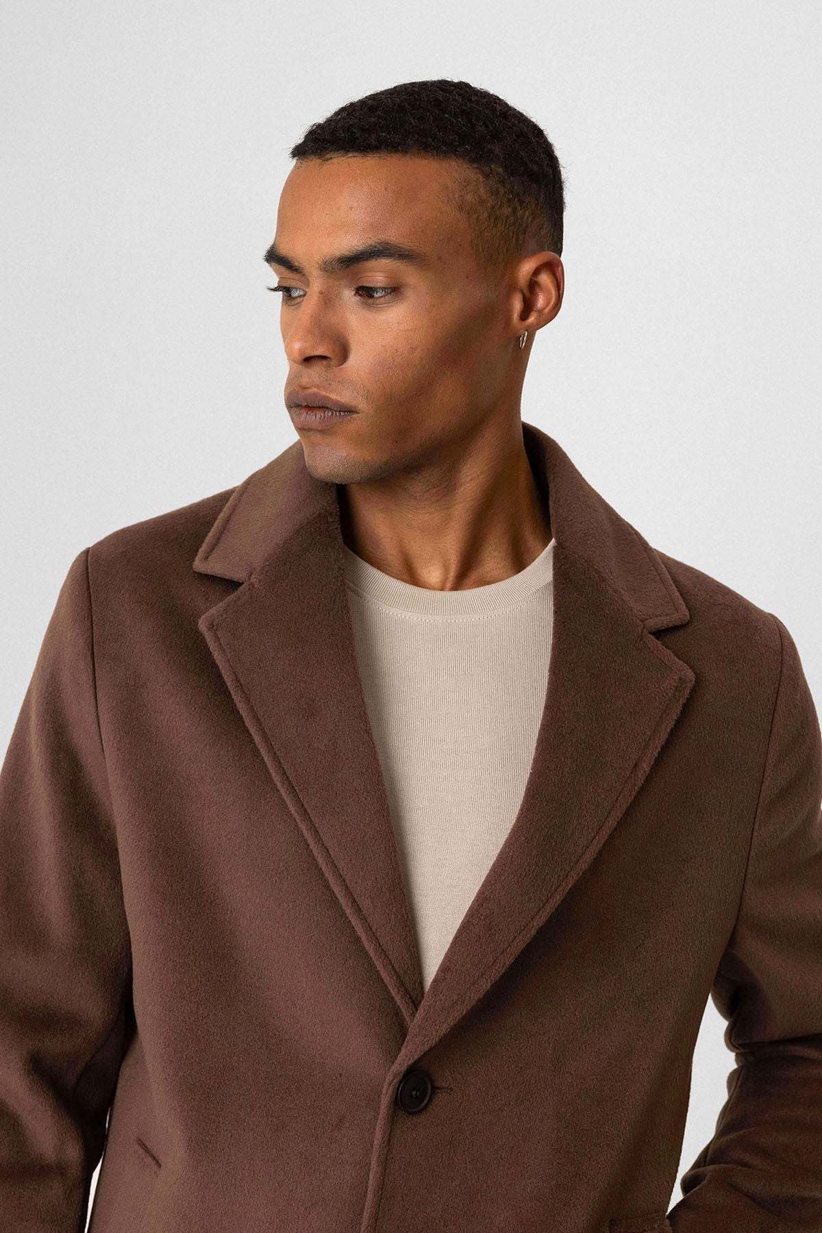 Antioch-Textured Men's Coat
