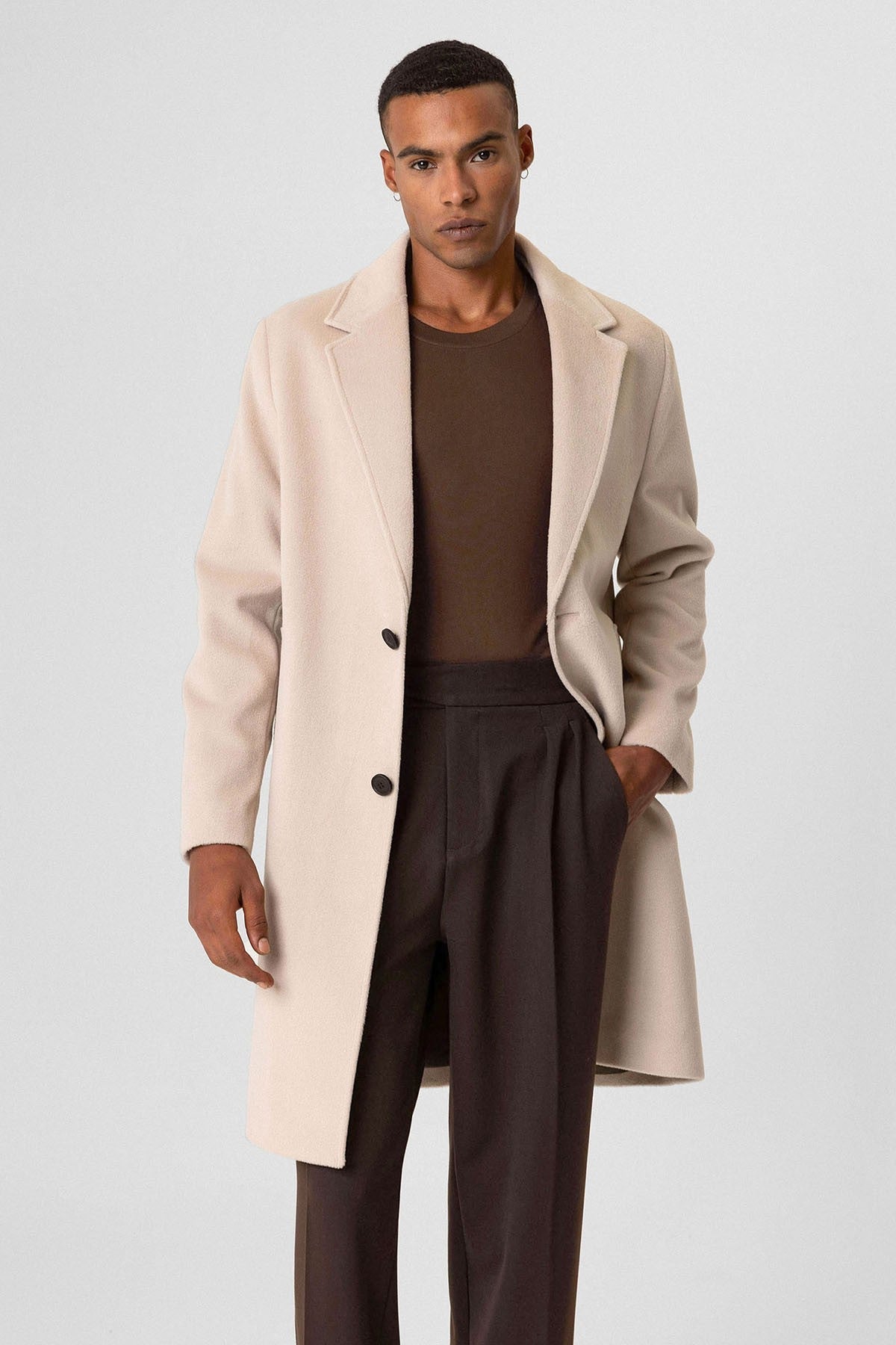 Antioch-Textured Men's Coat