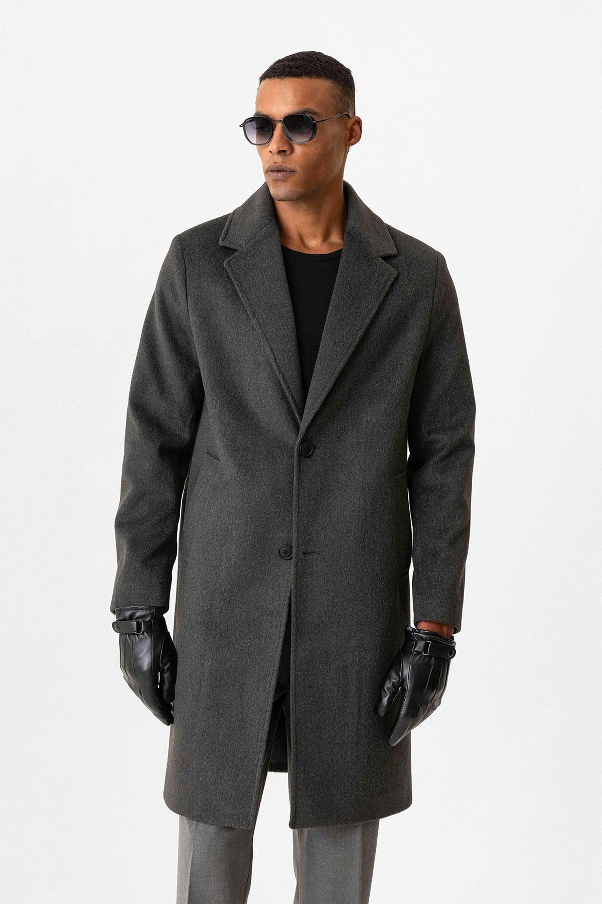 Antioch-Textured Men's Coat