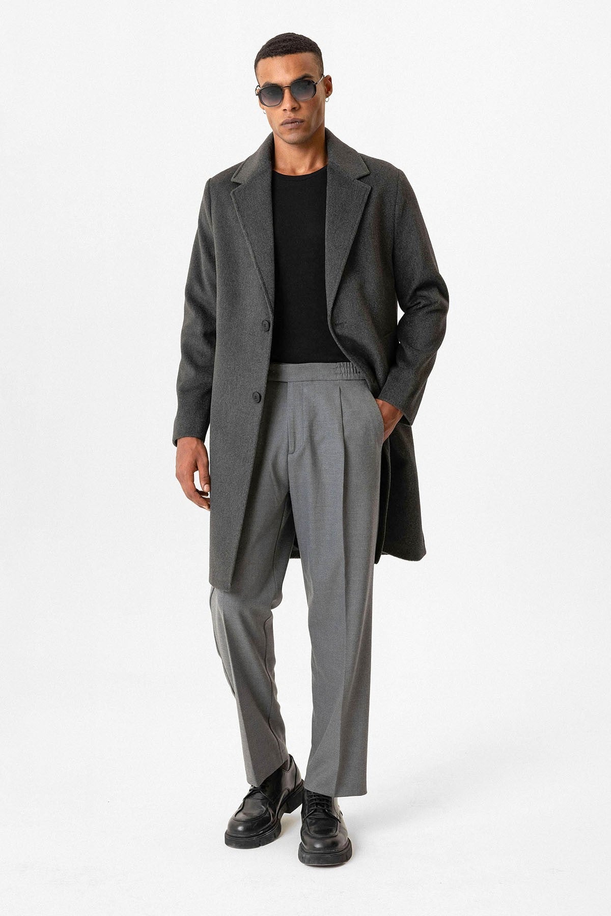 Antioch-Textured Men's Coat