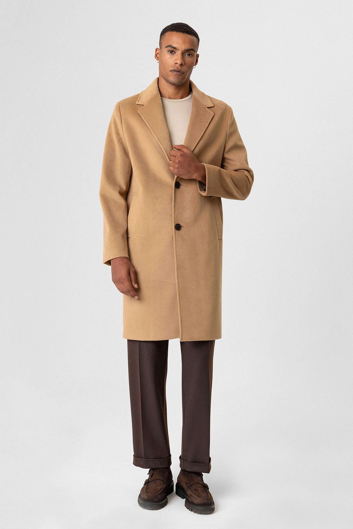 Antioch-Textured Men's Coat