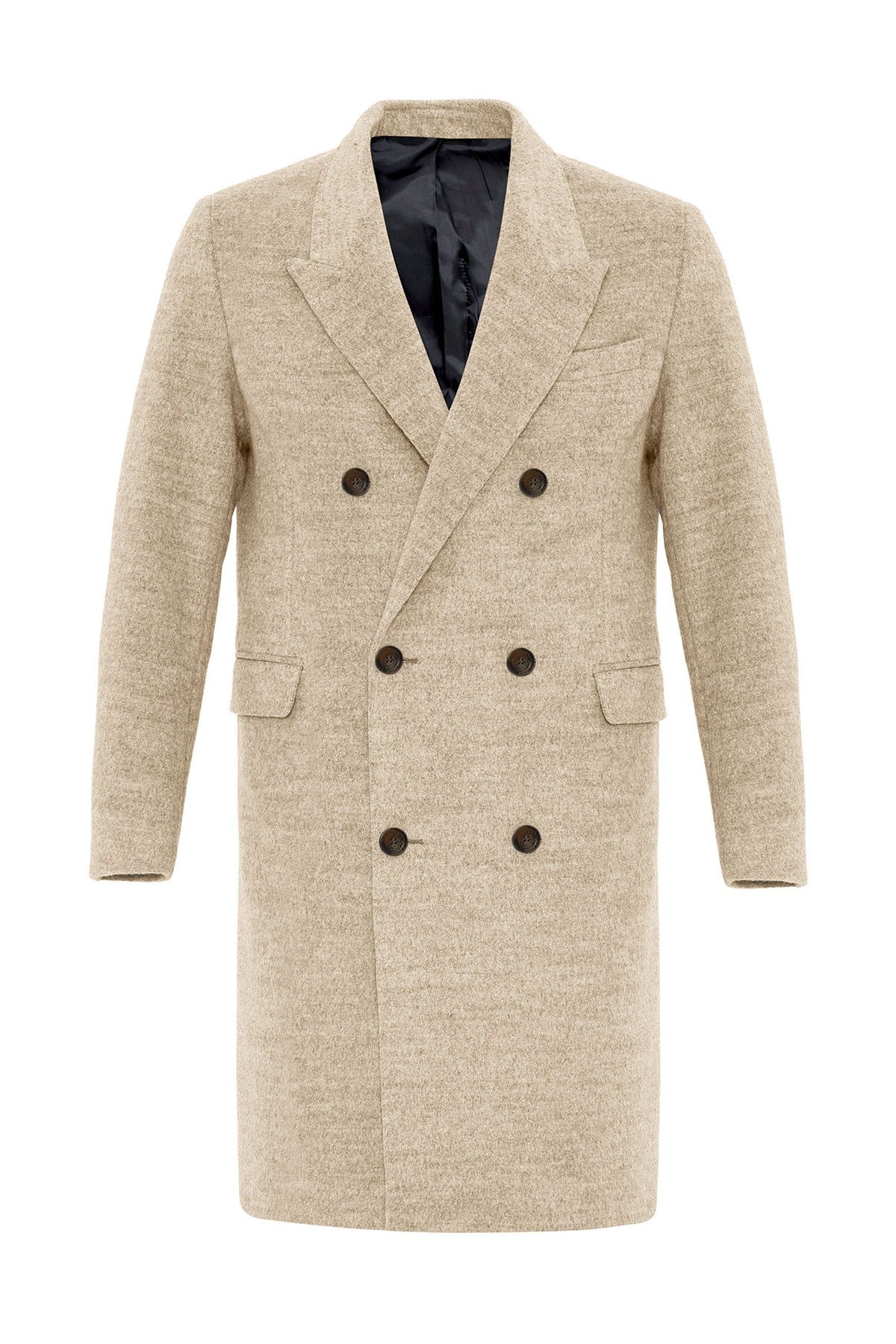 Antioch Wool-Blend Double-Breasted Men's Coat