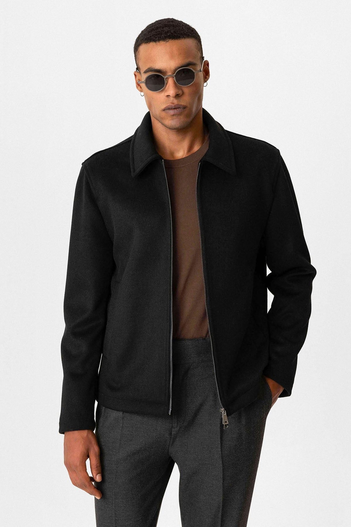 Antioch Men's Wool-Blend All-Season Jacket