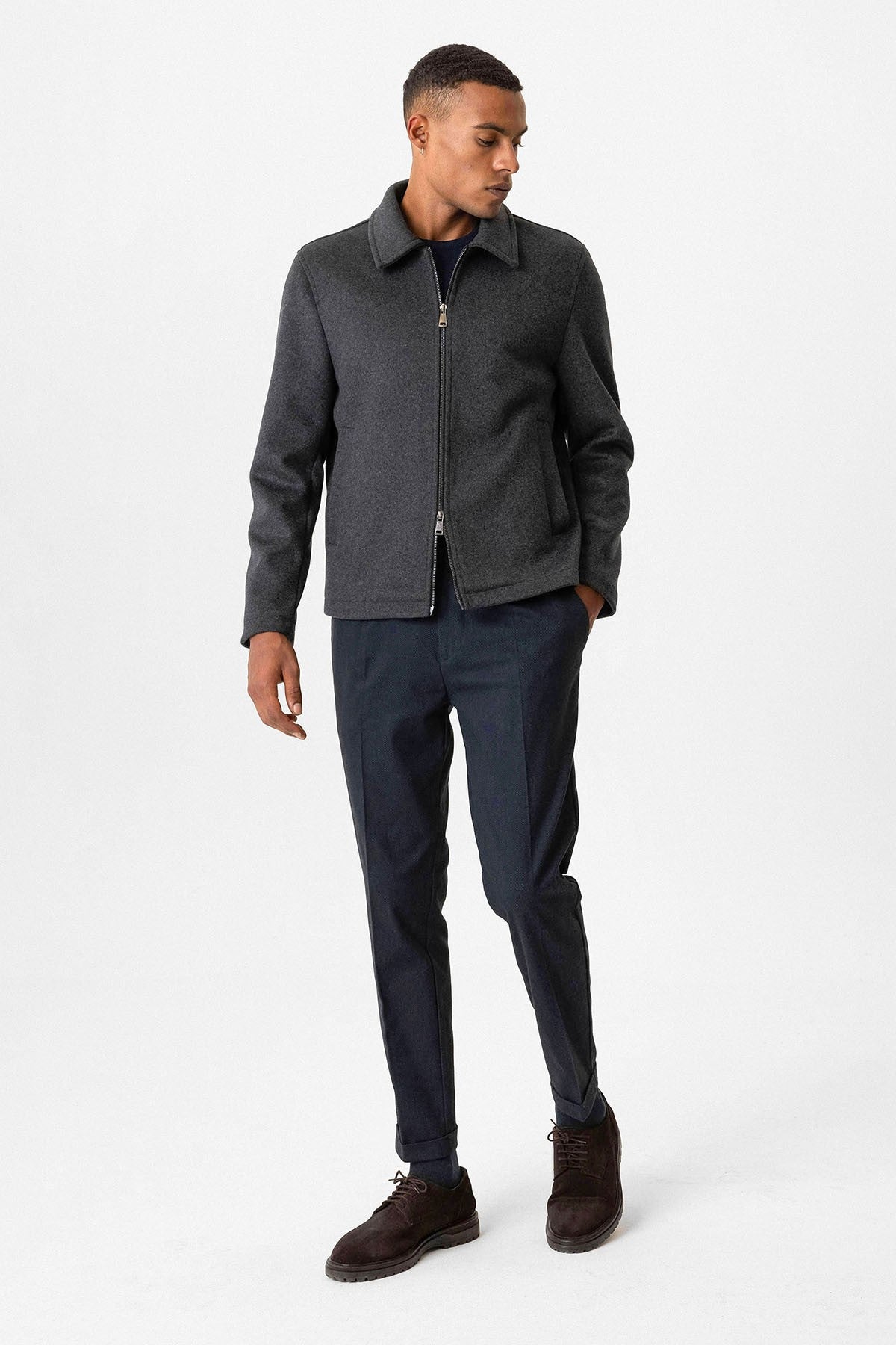 Antioch Men's Wool-Blend All-Season Jacket