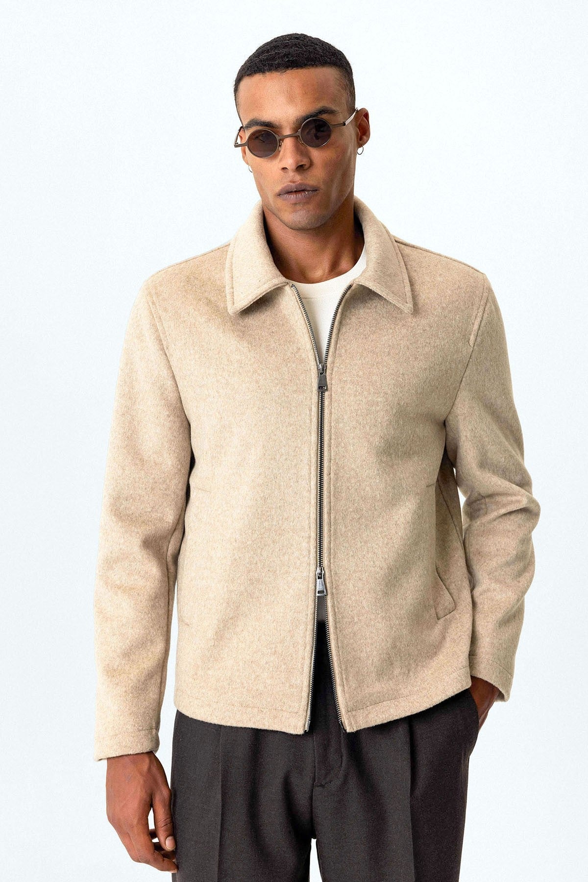Antioch Men's Wool-Blend All-Season Jacket