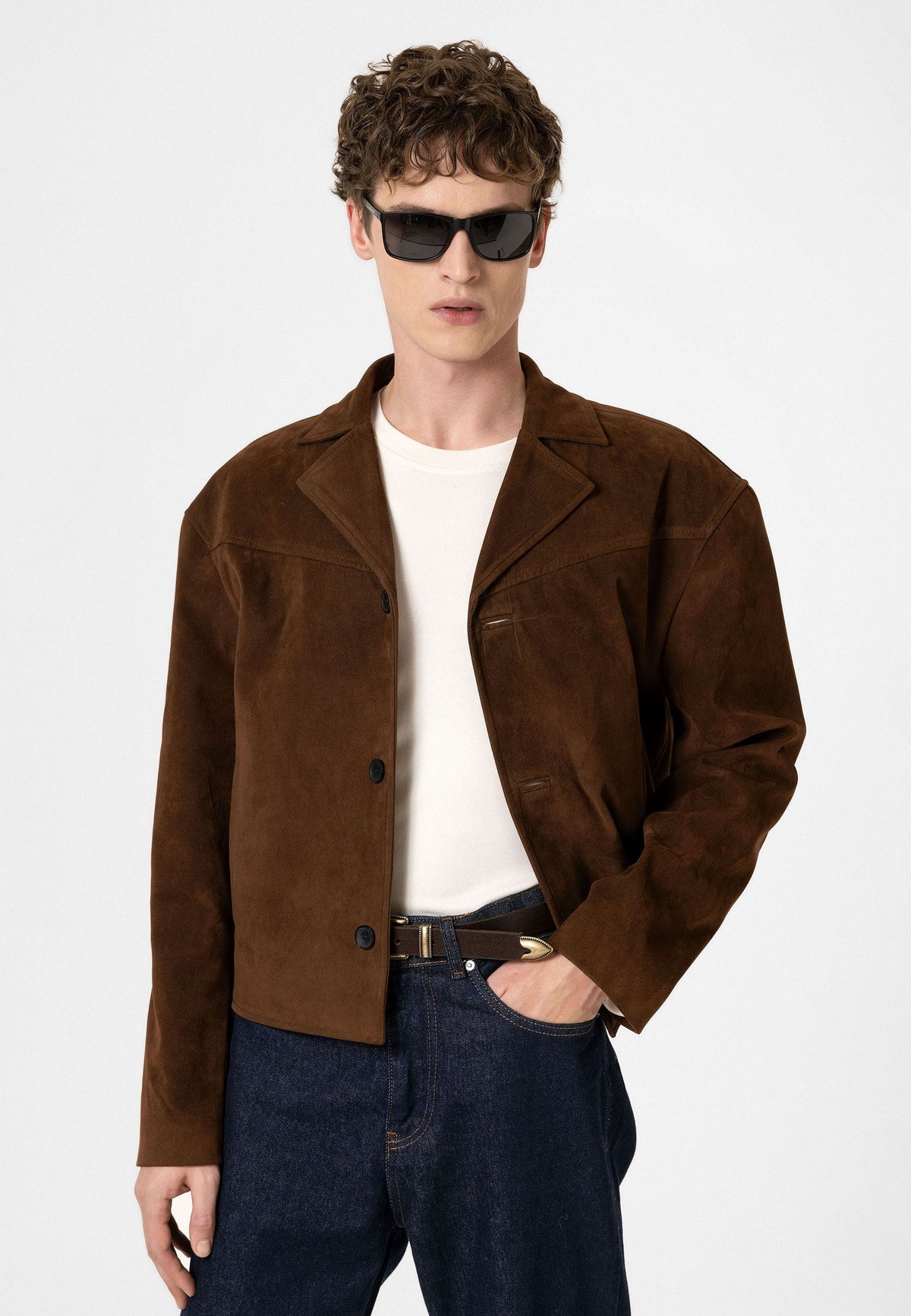 Antioch Faux Suede Men's Jacket