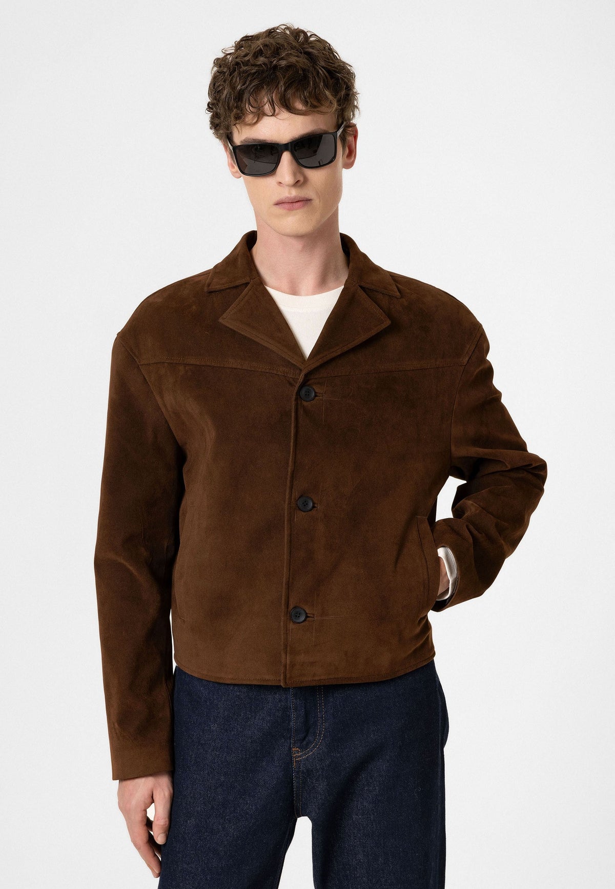 Antioch Faux Suede Men's Jacket