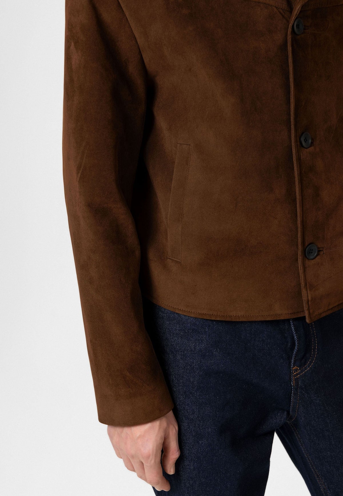 Antioch Faux Suede Men's Jacket