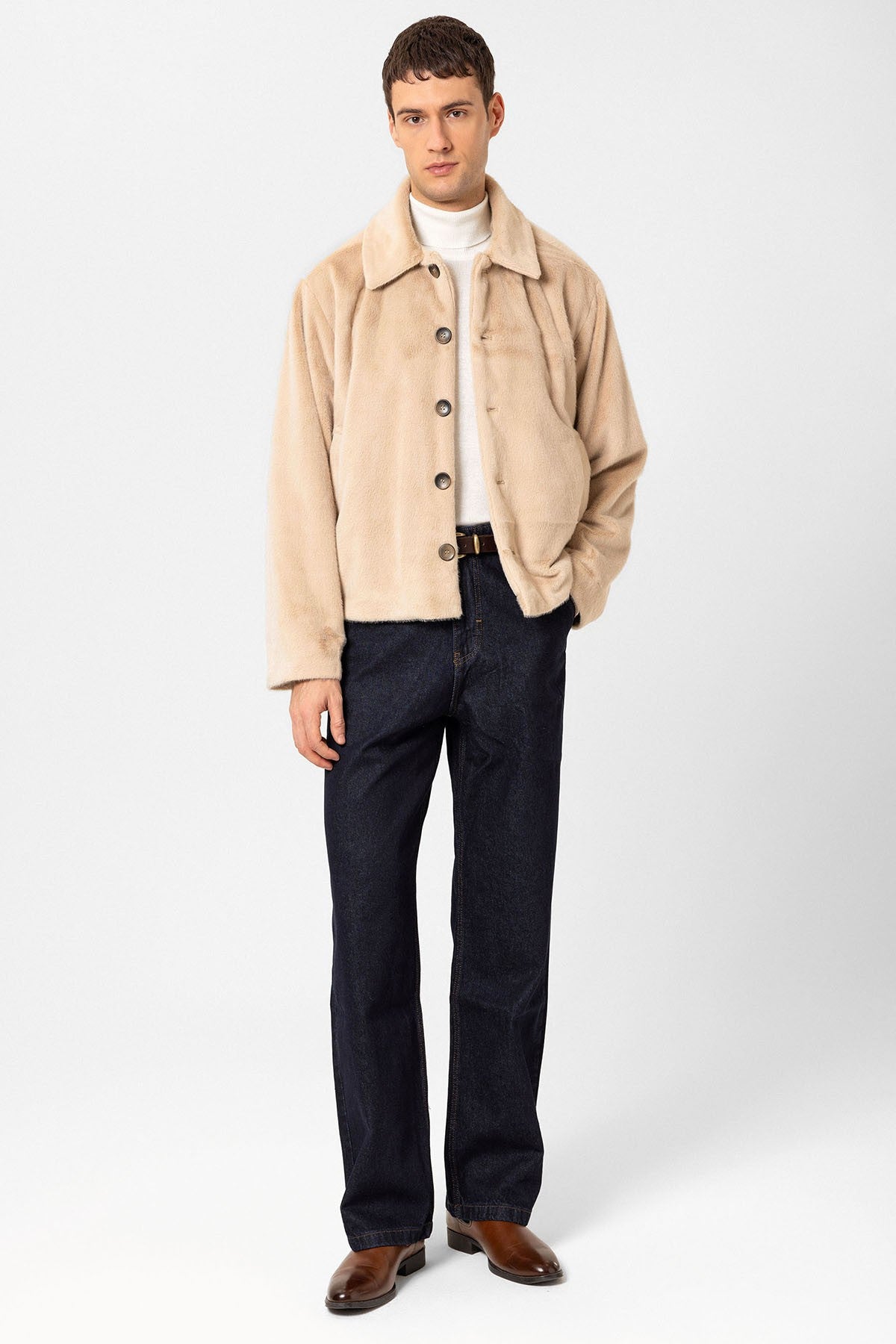 Antioch Relax Fit Soft-Textured Men's Jacket
