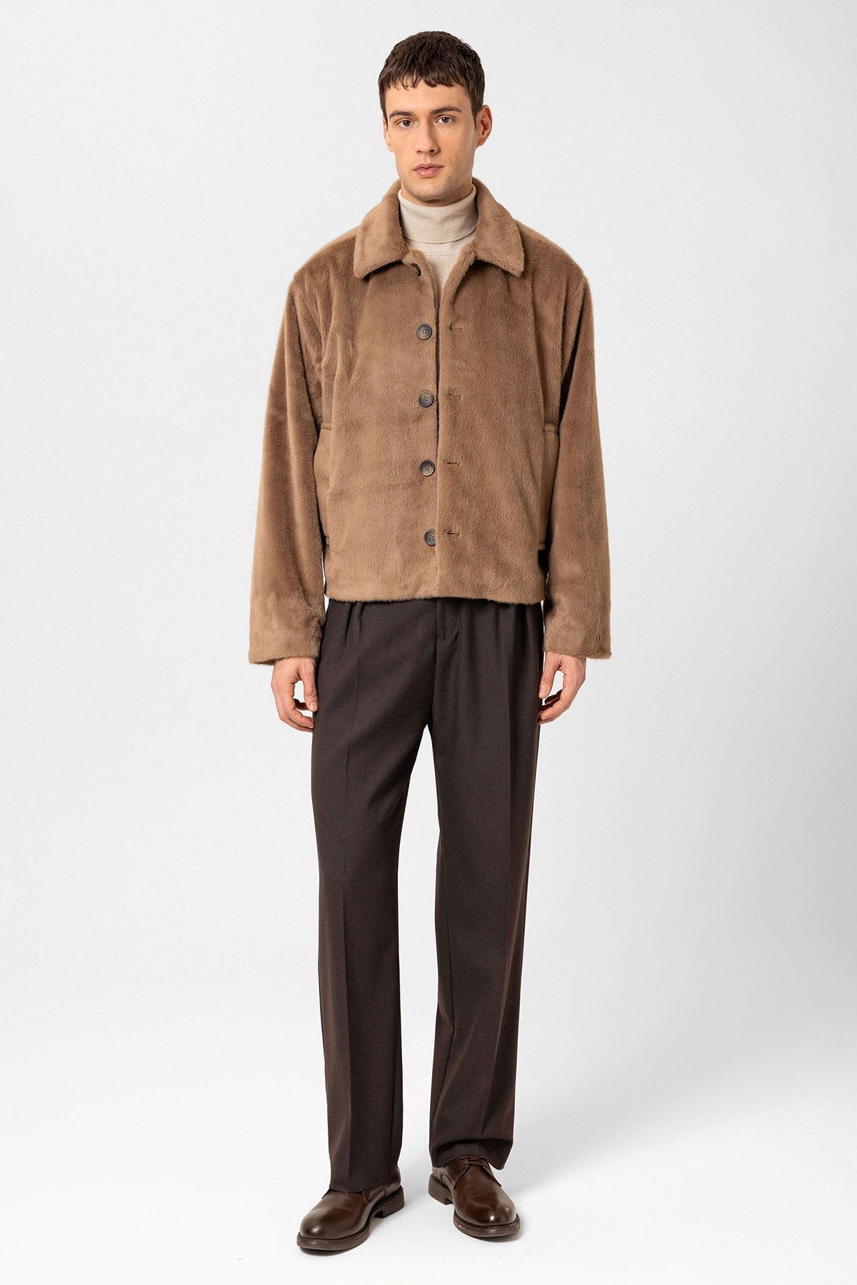 Antioch Relax Fit Soft-Textured Men's Jacket