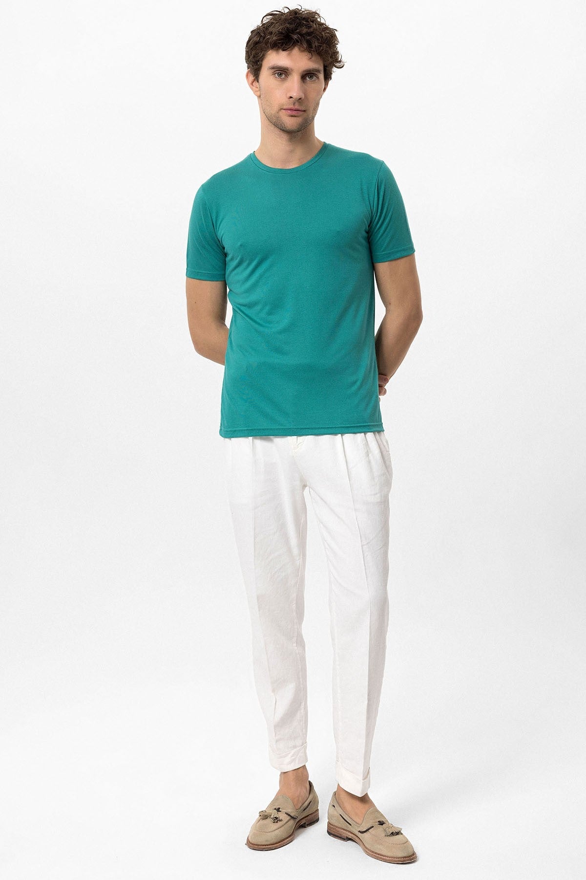 Antioch Bike Collar Slim-Fit Men's T-Shirt
