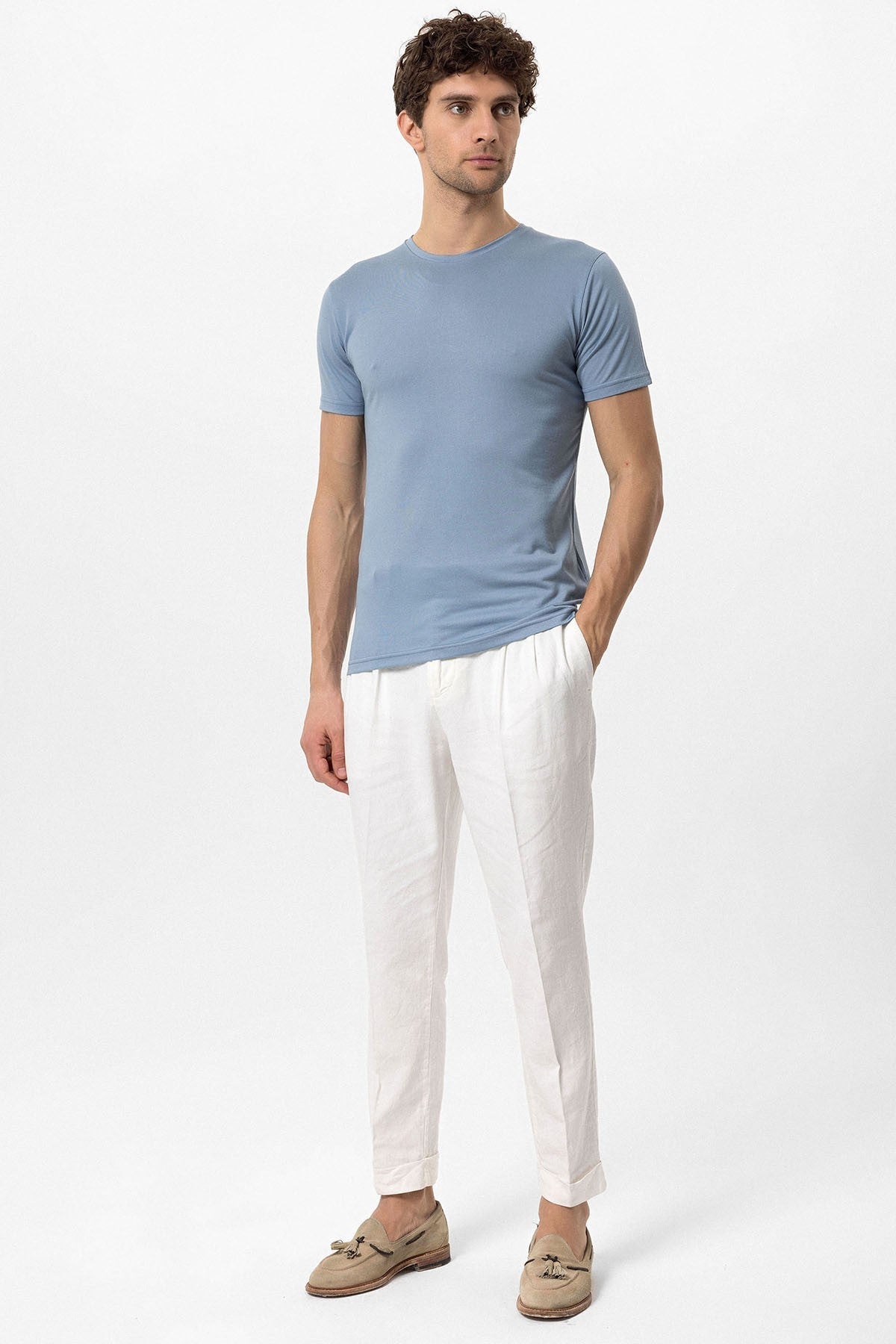 Antioch Bike Collar Slim-Fit Men's T-Shirt