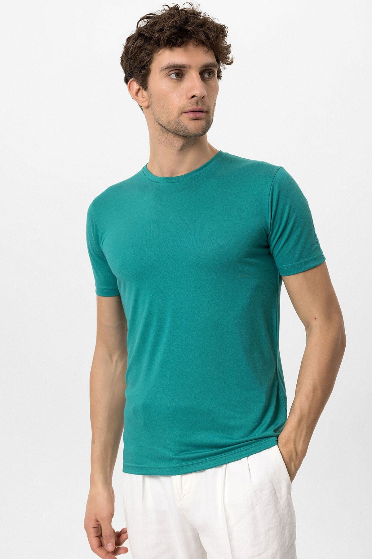 Antioch Bike Collar Slim-Fit Men's T-Shirt