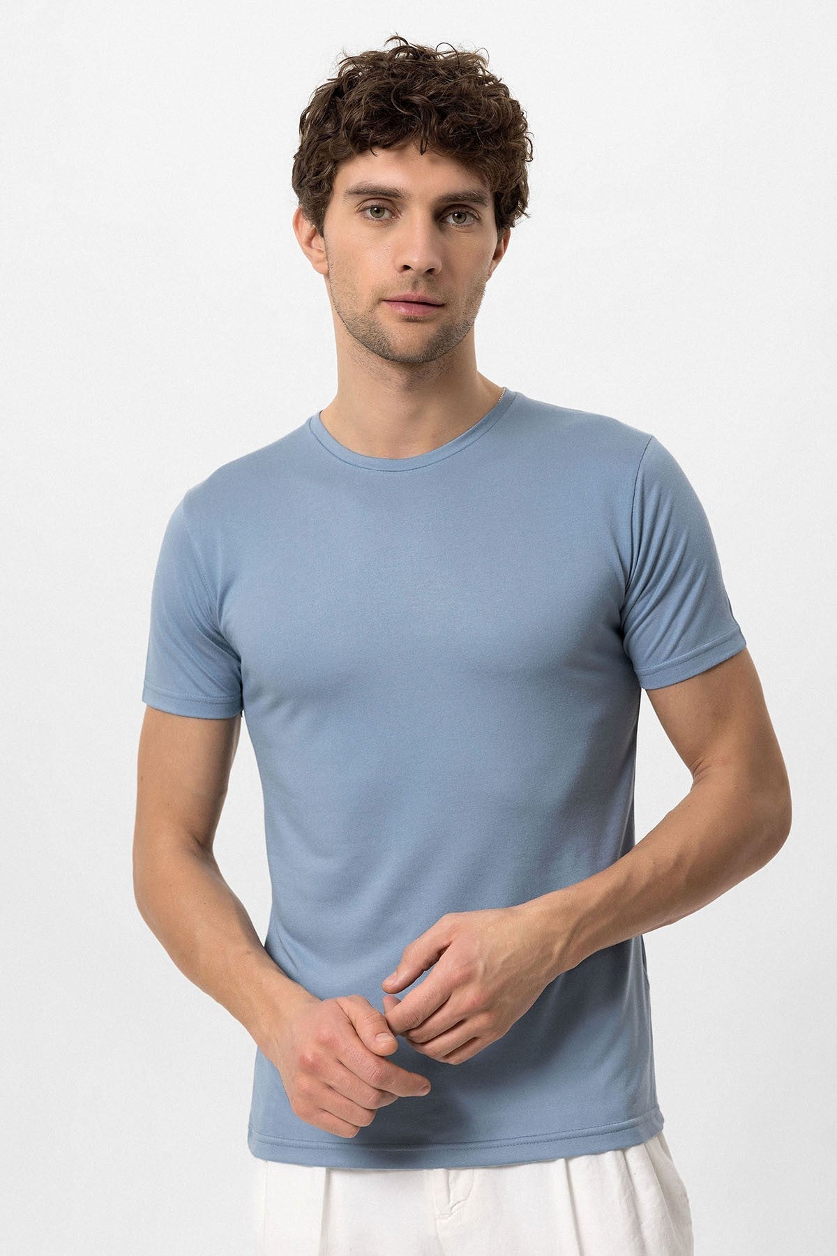 Antioch Bike Collar Slim-Fit Men's T-Shirt