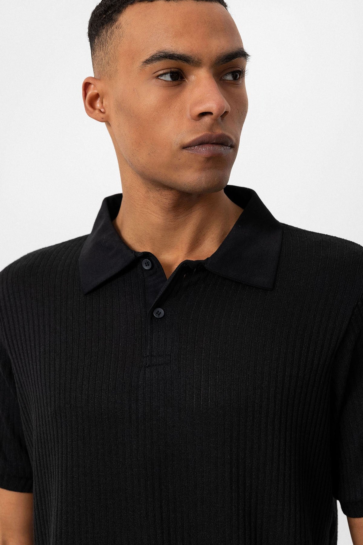 Antioch Slim-Fit Polo-Neck Men's T-Shirt