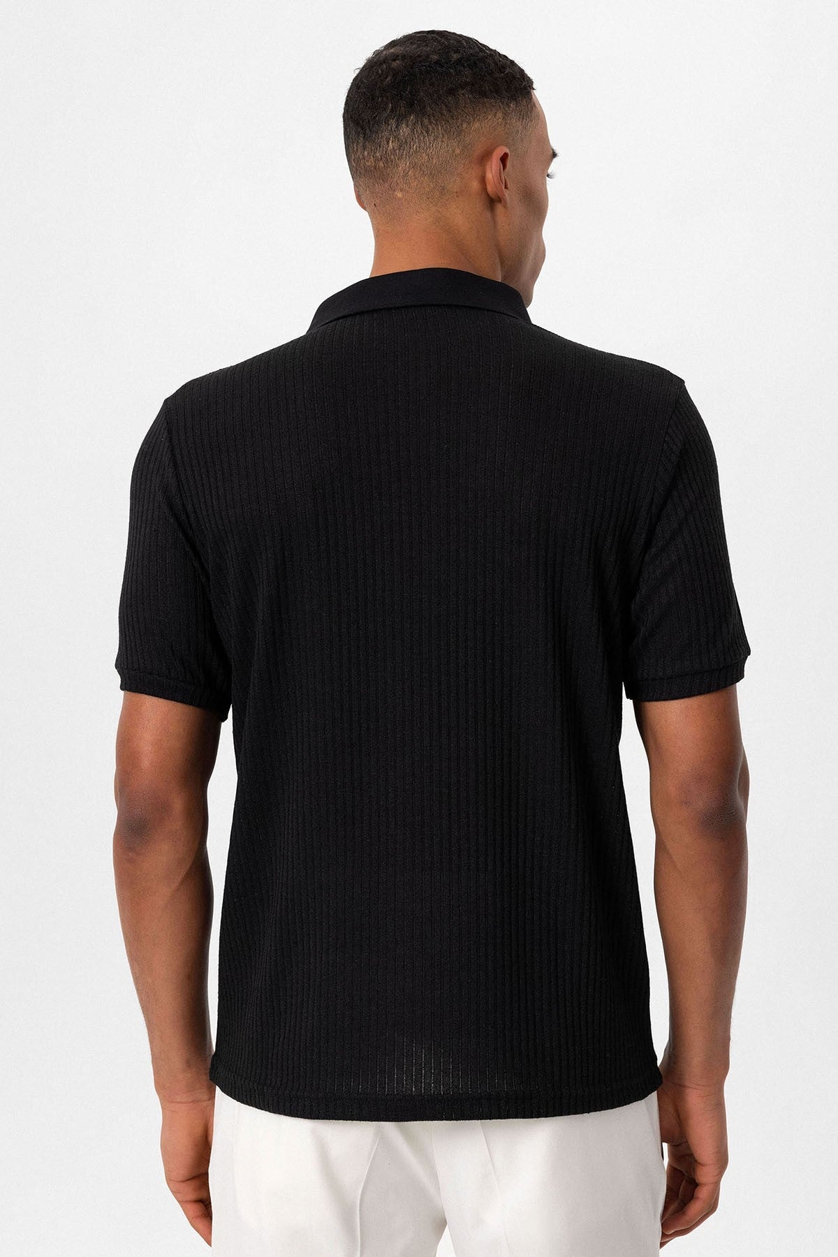 Antioch Slim-Fit Polo-Neck Men's T-Shirt