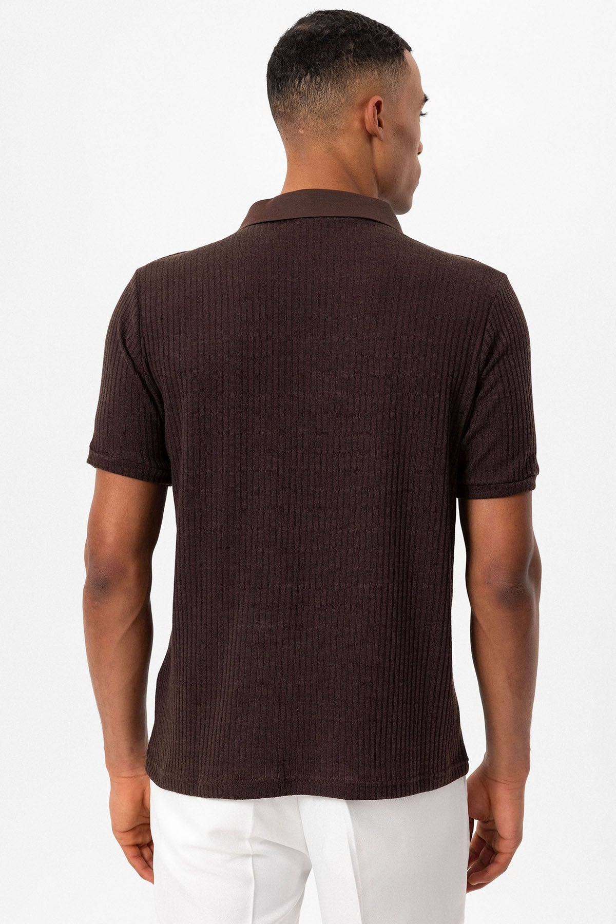 Antioch Slim-Fit Polo-Neck Men's T-Shirt