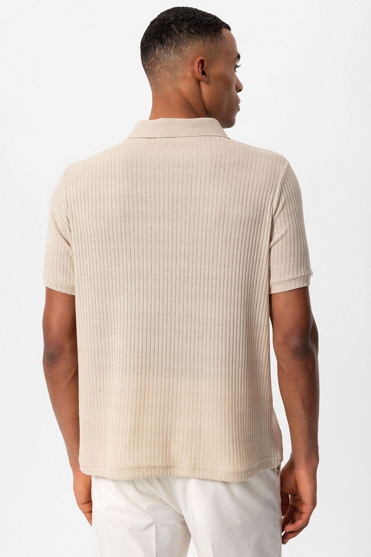 Antioch Slim-Fit Polo-Neck Men's T-Shirt