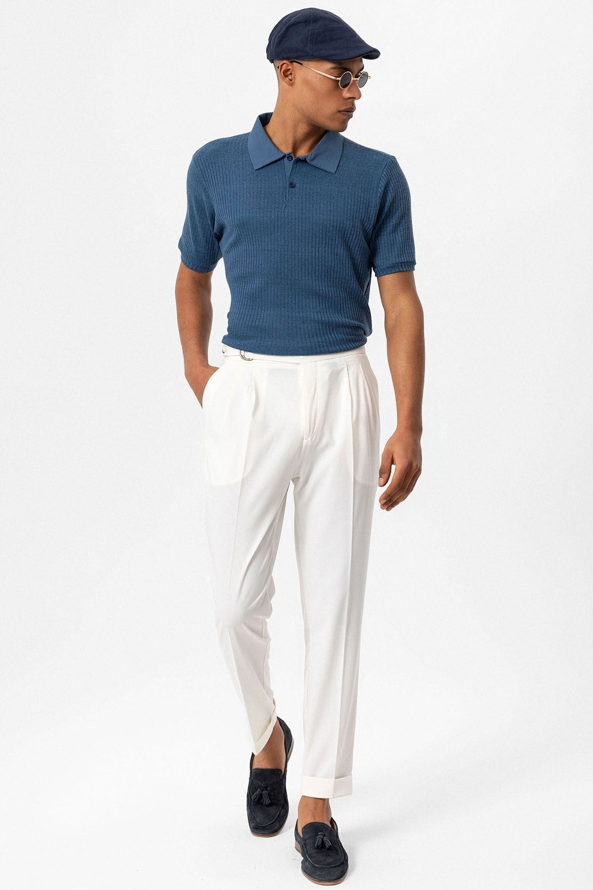 Antioch Slim-Fit Polo-Neck Men's T-Shirt