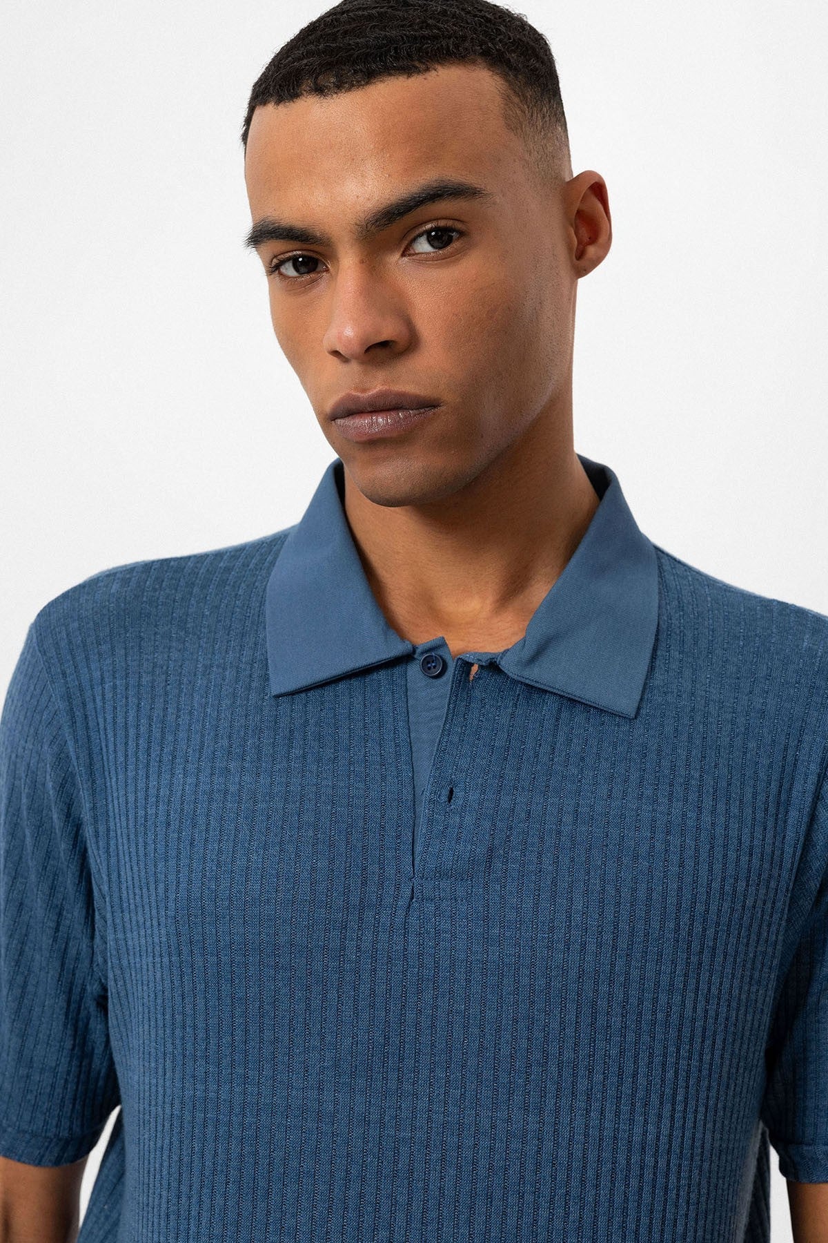 Antioch Slim-Fit Polo-Neck Men's T-Shirt