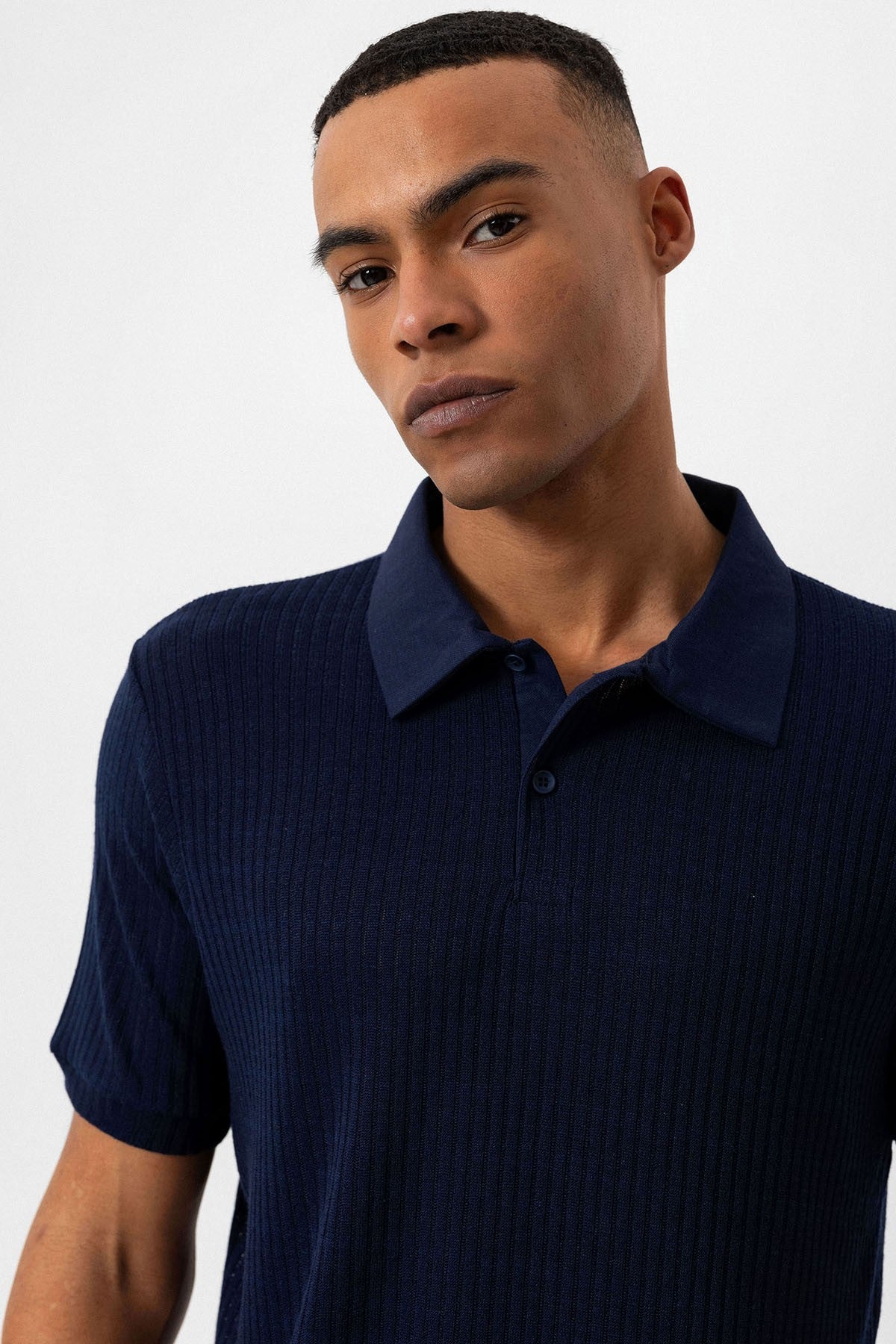 Antioch Slim-Fit Polo-Neck Men's T-Shirt