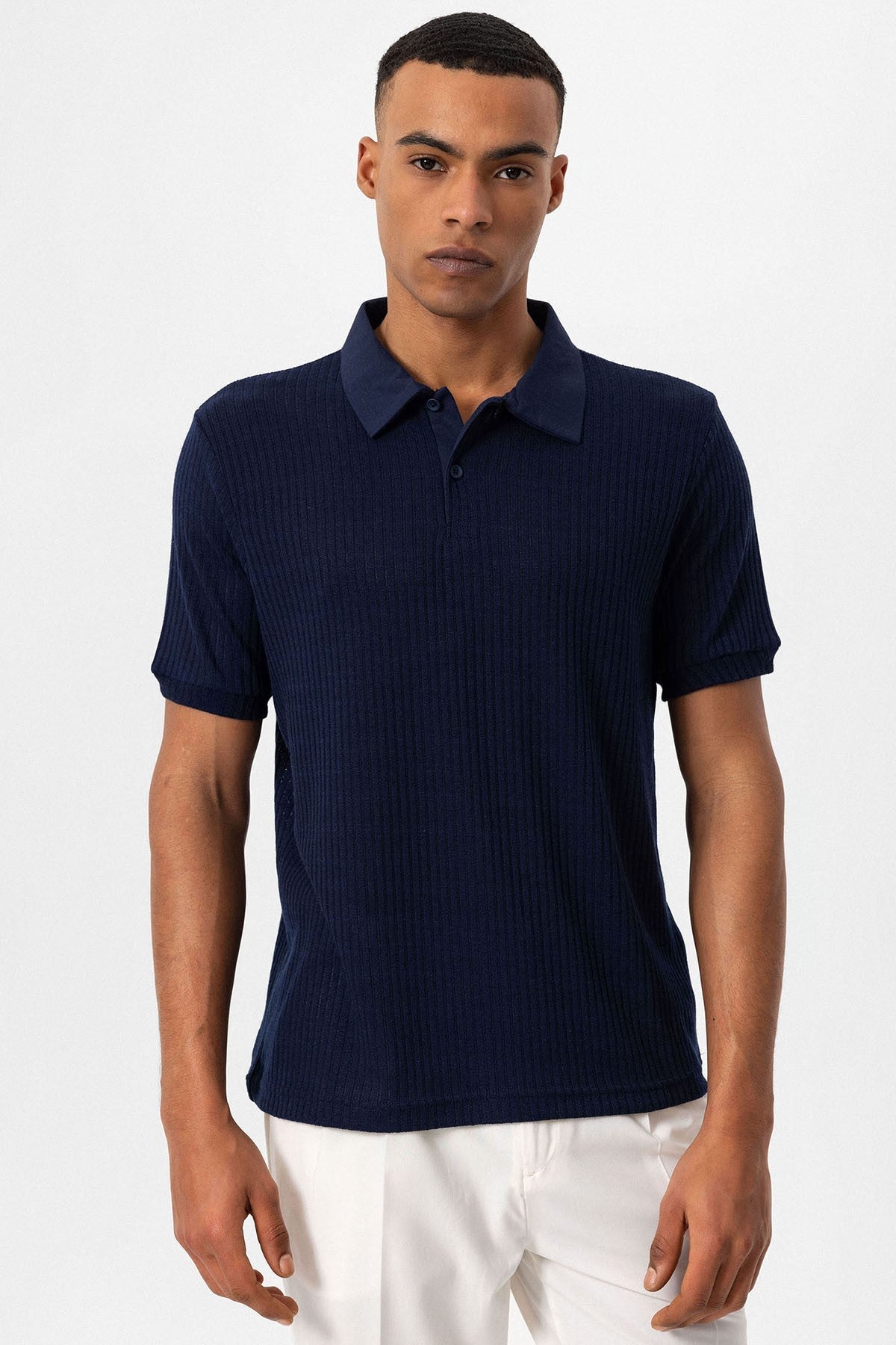 Antioch Slim-Fit Polo-Neck Men's T-Shirt