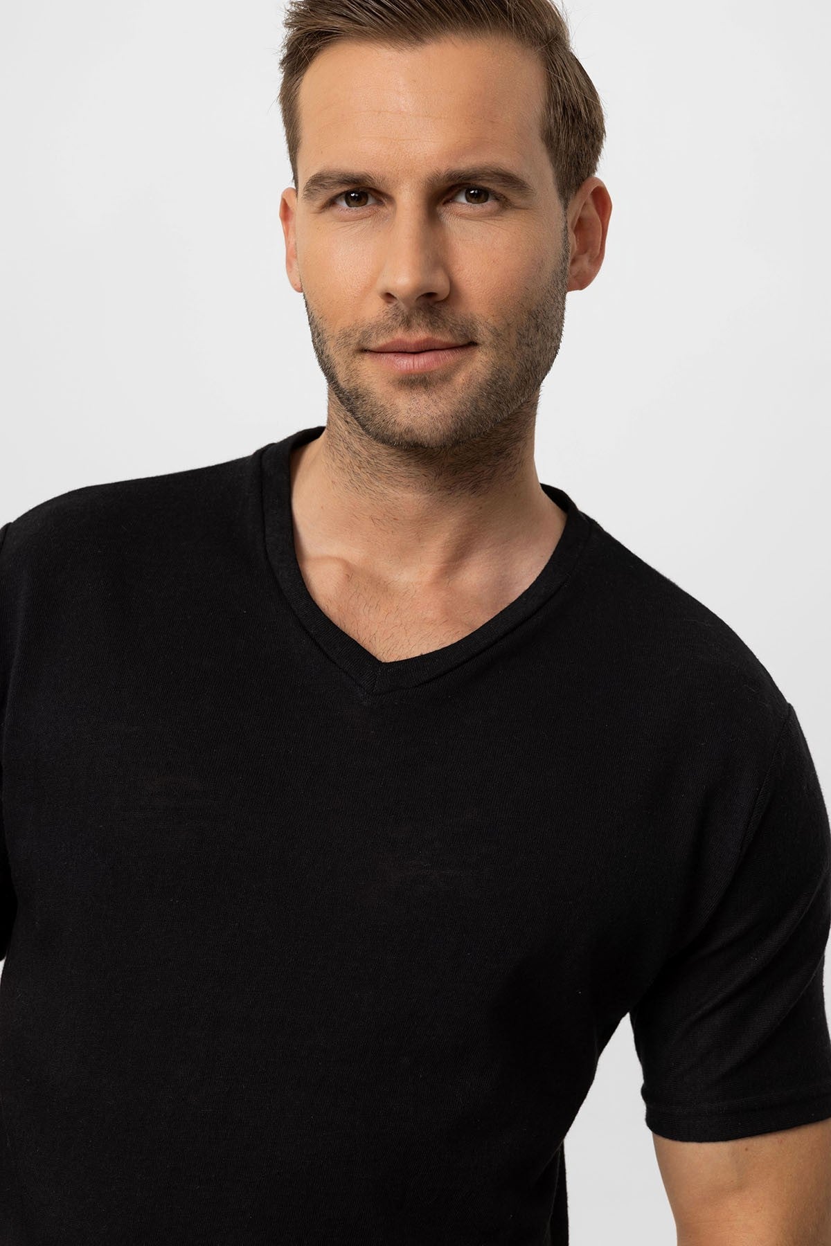 Antioch V-Neck Basic Men's T-Shirt