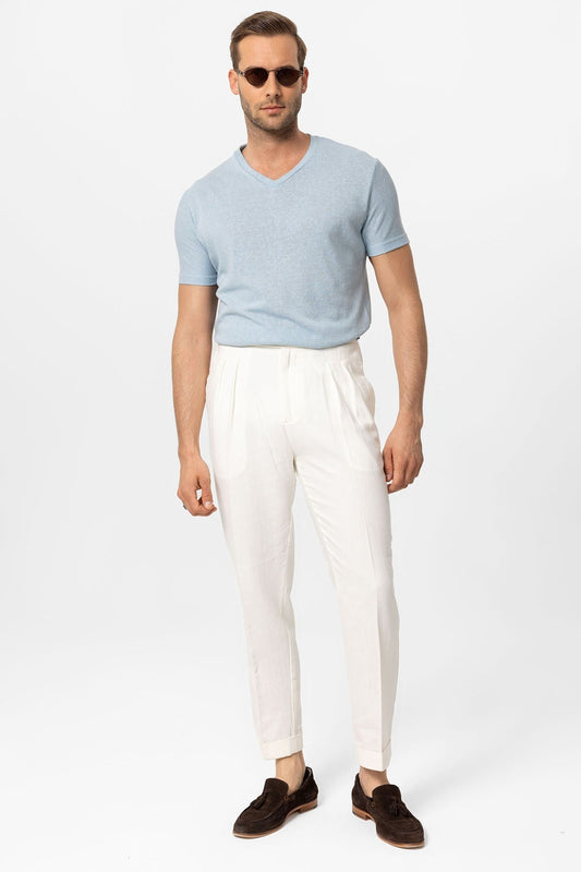 Antioch V-Neck Basic Men's T-Shirt