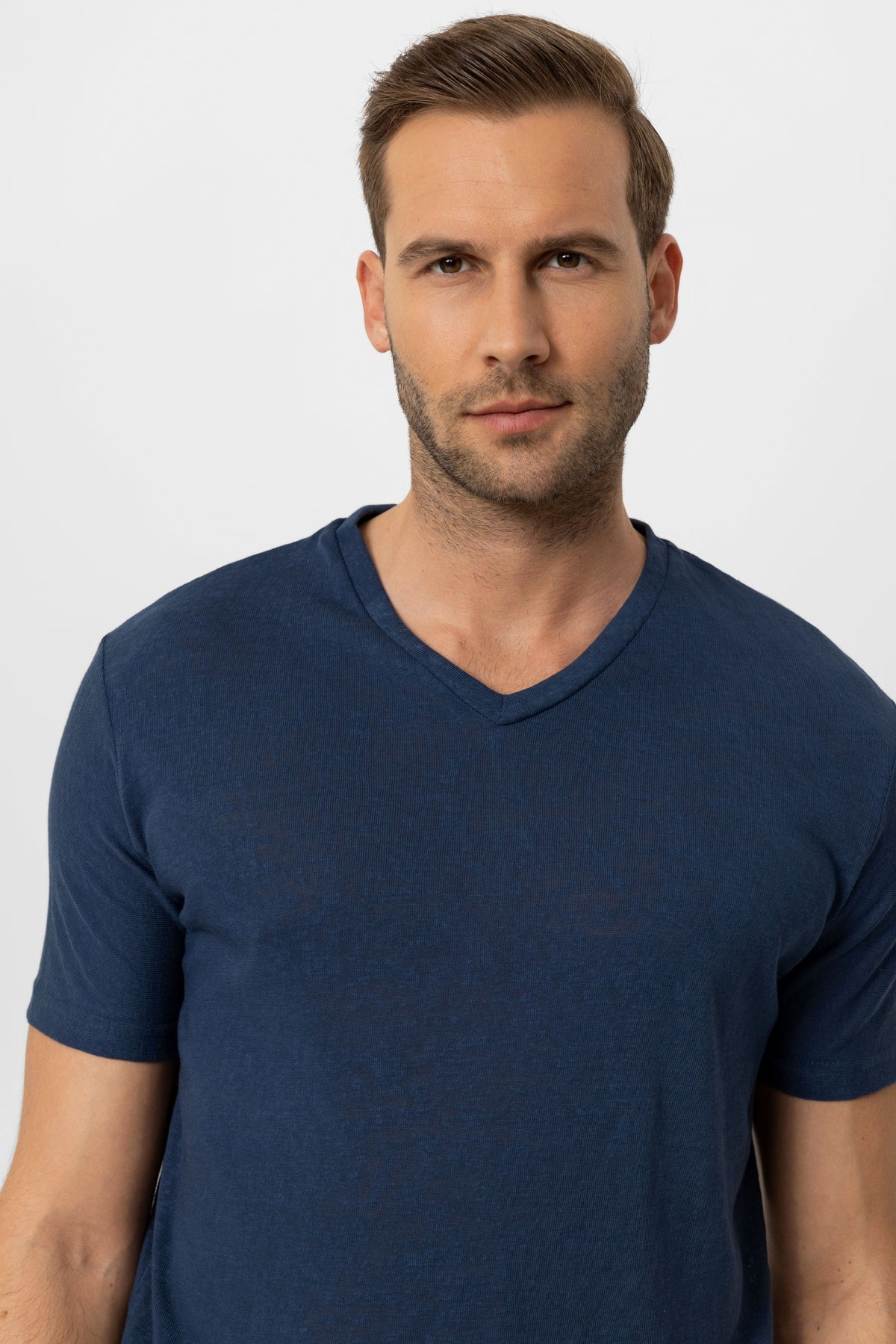 Antioch V-Neck Basic Men's T-Shirt