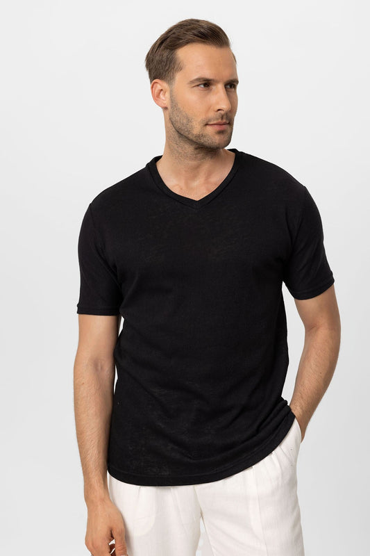 Antioch V-Neck Basic Men's T-Shirt