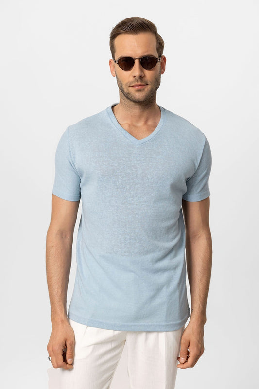 Antioch V-Neck Basic Men's T-Shirt
