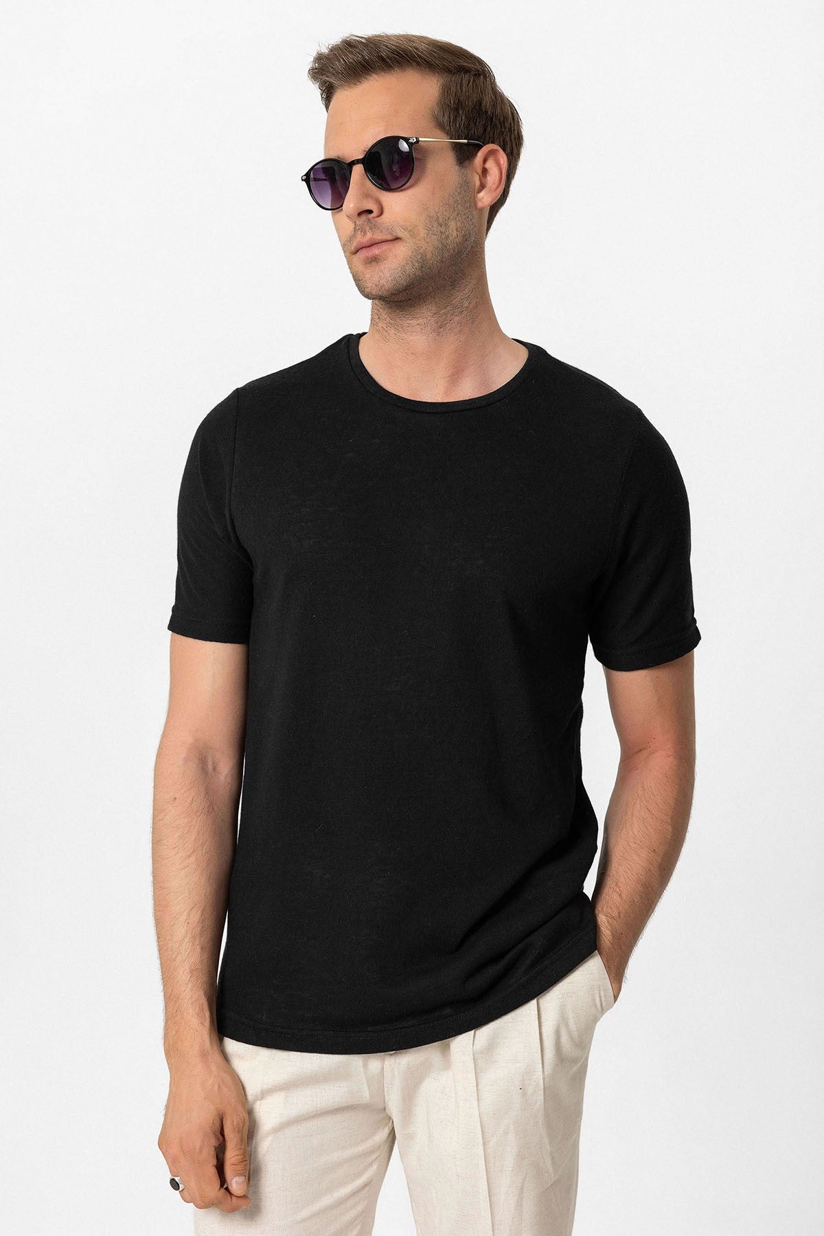 Antioch Basic Crew Neck Men's T-Shirt