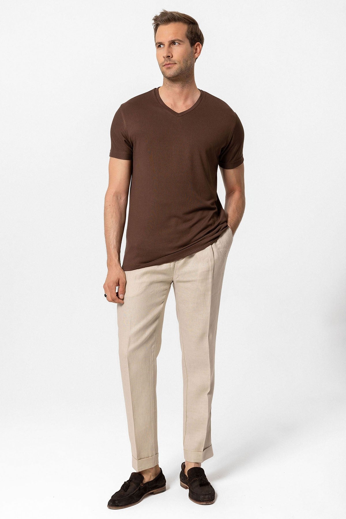 Antioch Basic V-Neck Men's T-Shirt