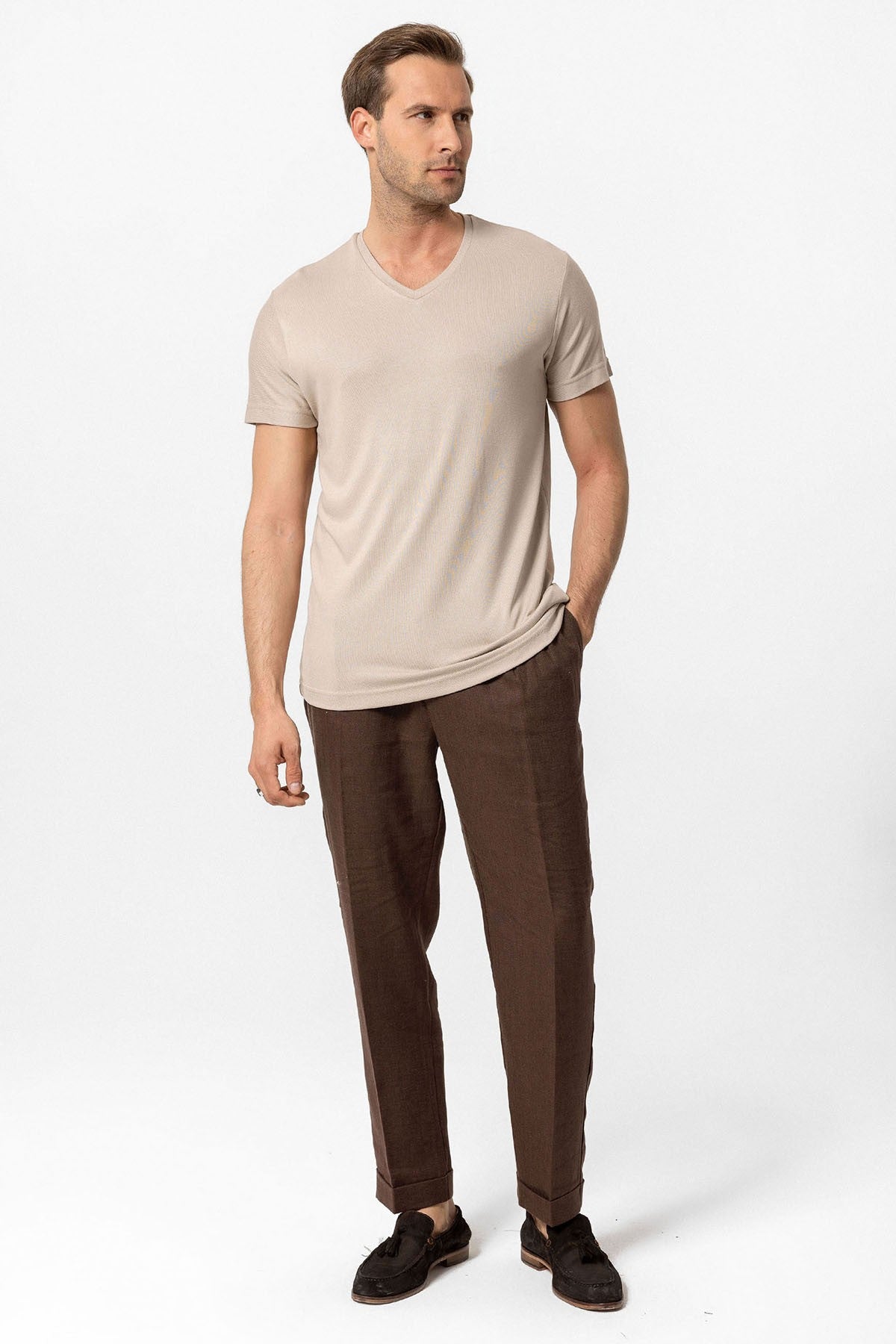Antioch Basic V-Neck Men's T-Shirt